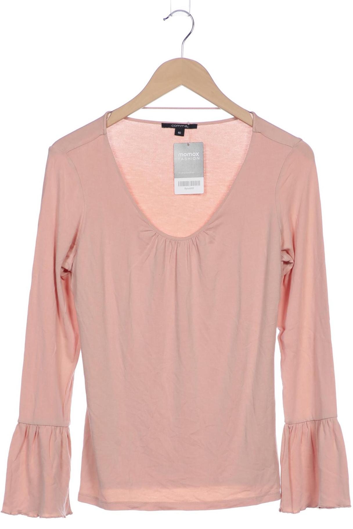 

Comma Damen Langarmshirt, pink, Gr. 40