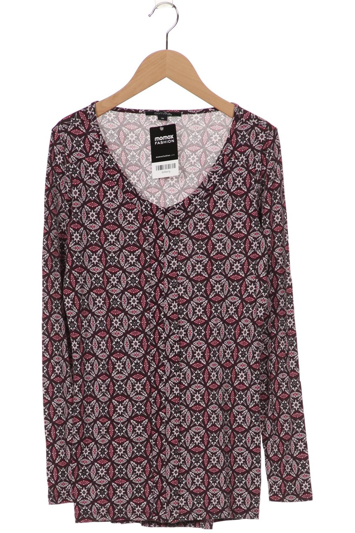 

Comma Damen Langarmshirt, bordeaux