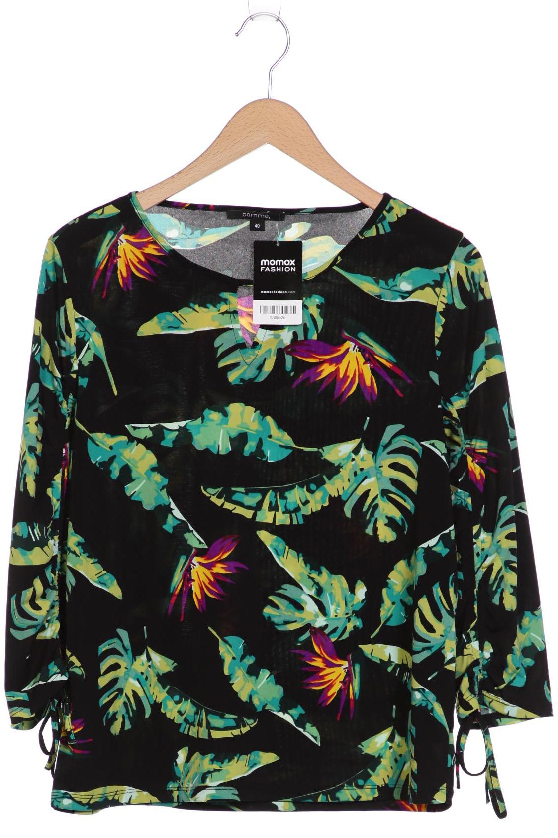 

Comma Damen Langarmshirt, schwarz