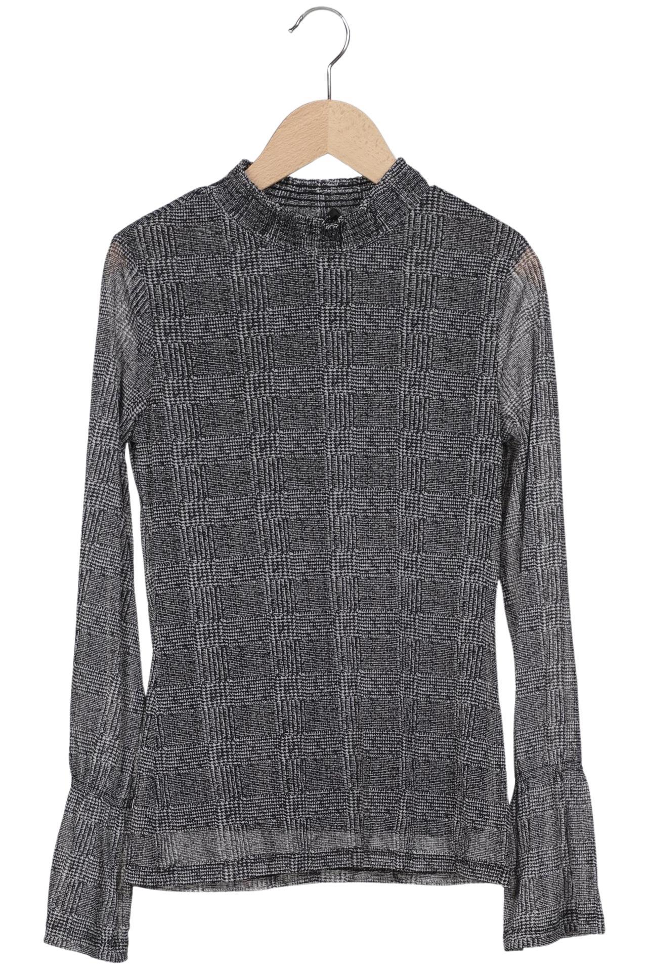 

Comma Damen Langarmshirt, grau, Gr. 34