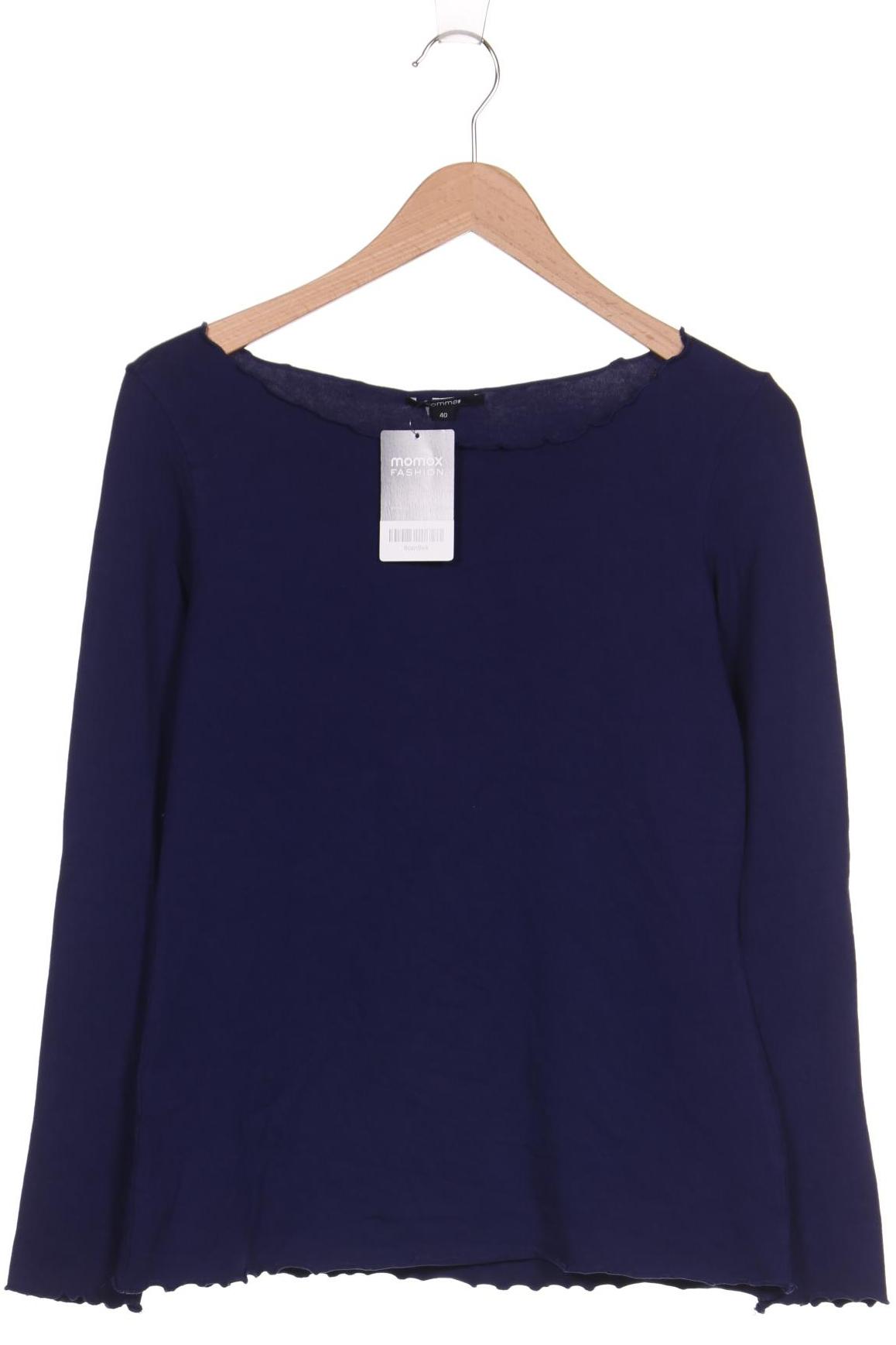 

Comma Damen Langarmshirt, marineblau, Gr. 40