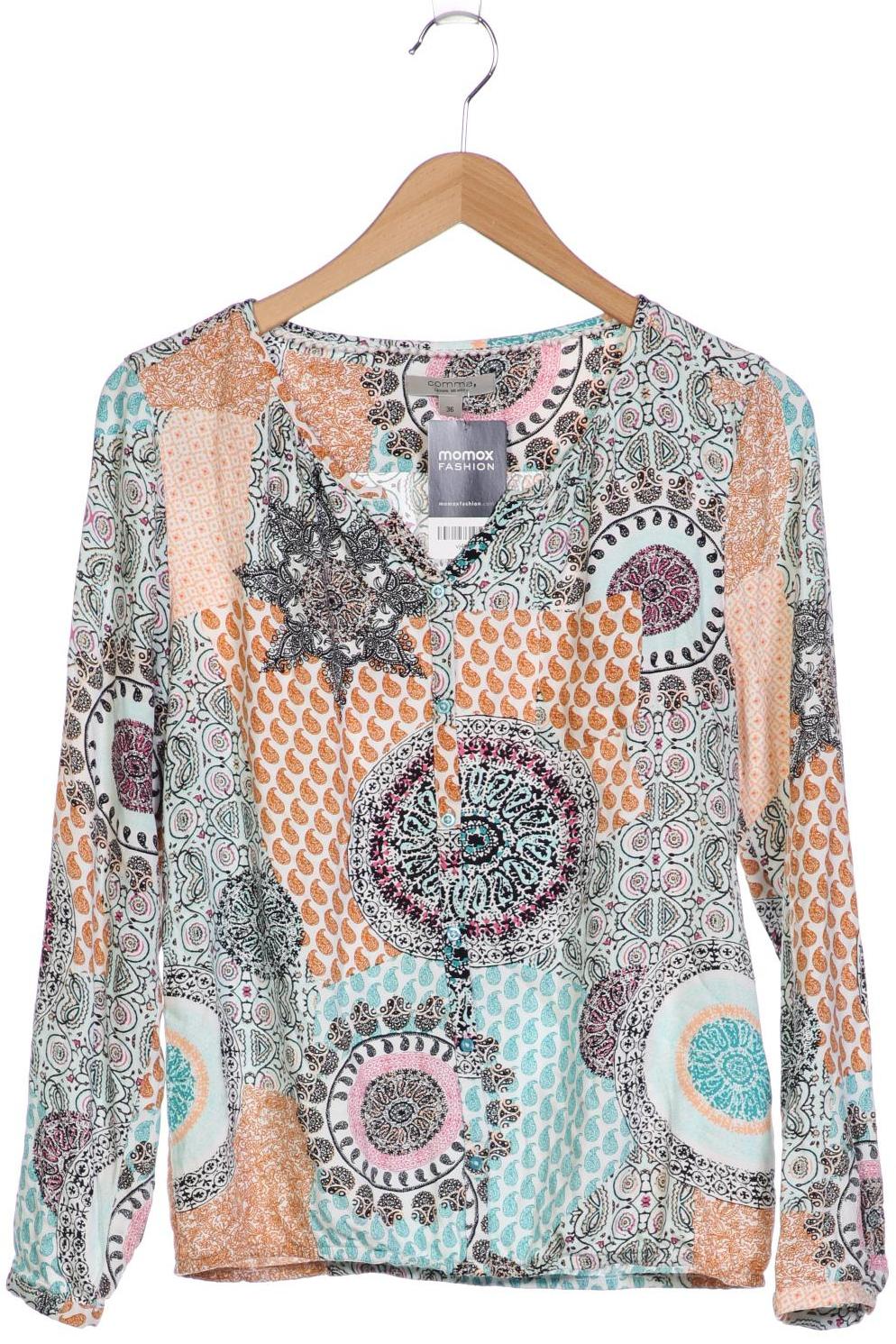 

Comma Damen Langarmshirt, mehrfarbig, Gr. 36