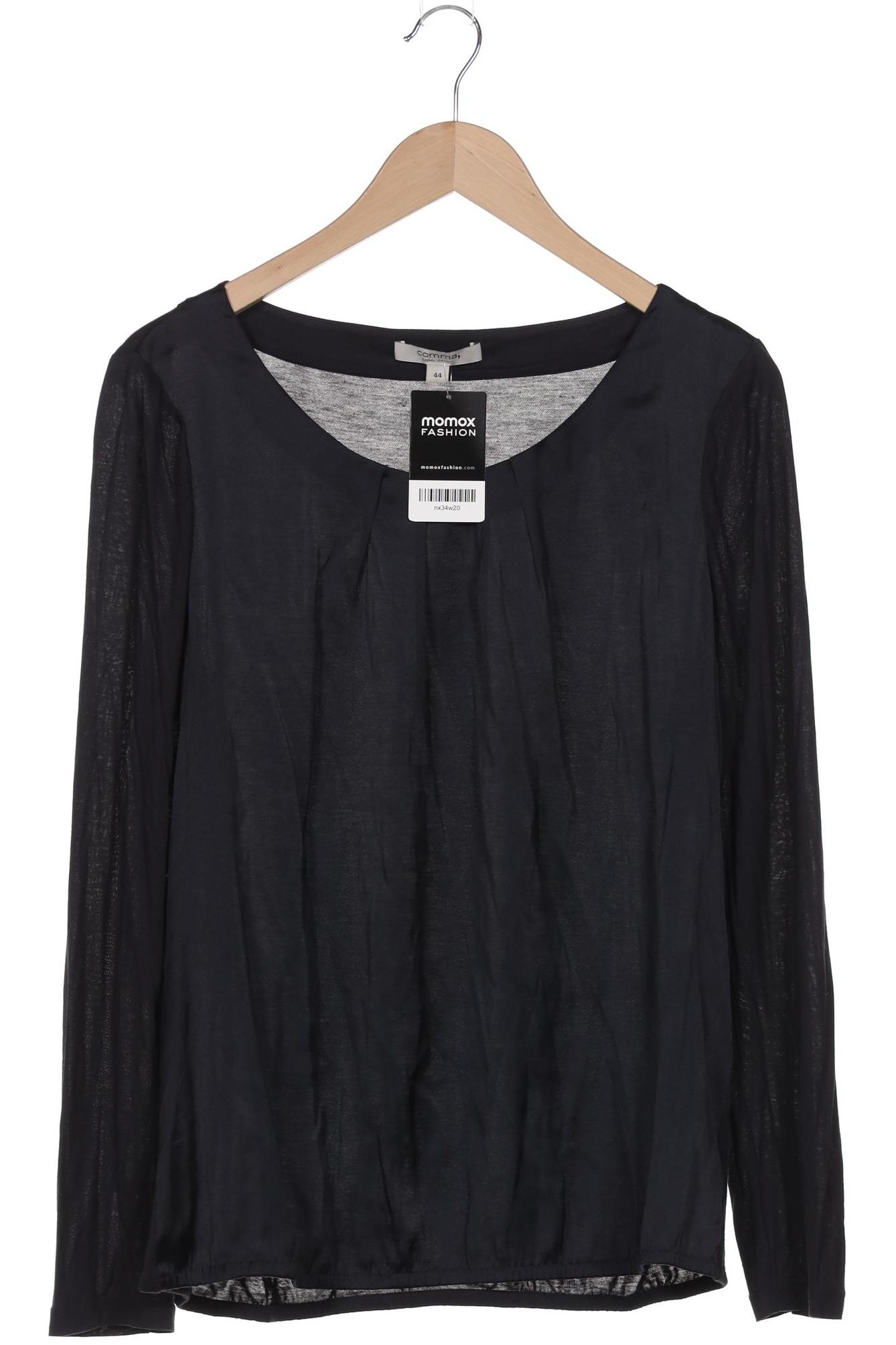 

Comma Damen Langarmshirt, marineblau, Gr. 44