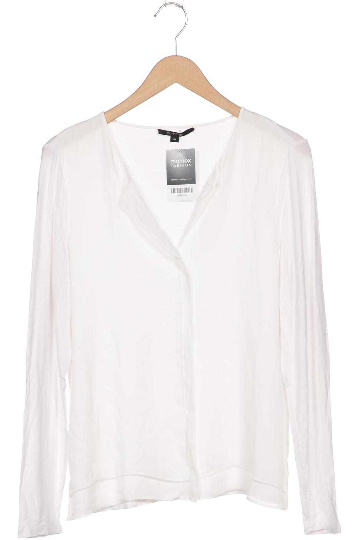 

Comma Damen Langarmshirt, weiß
