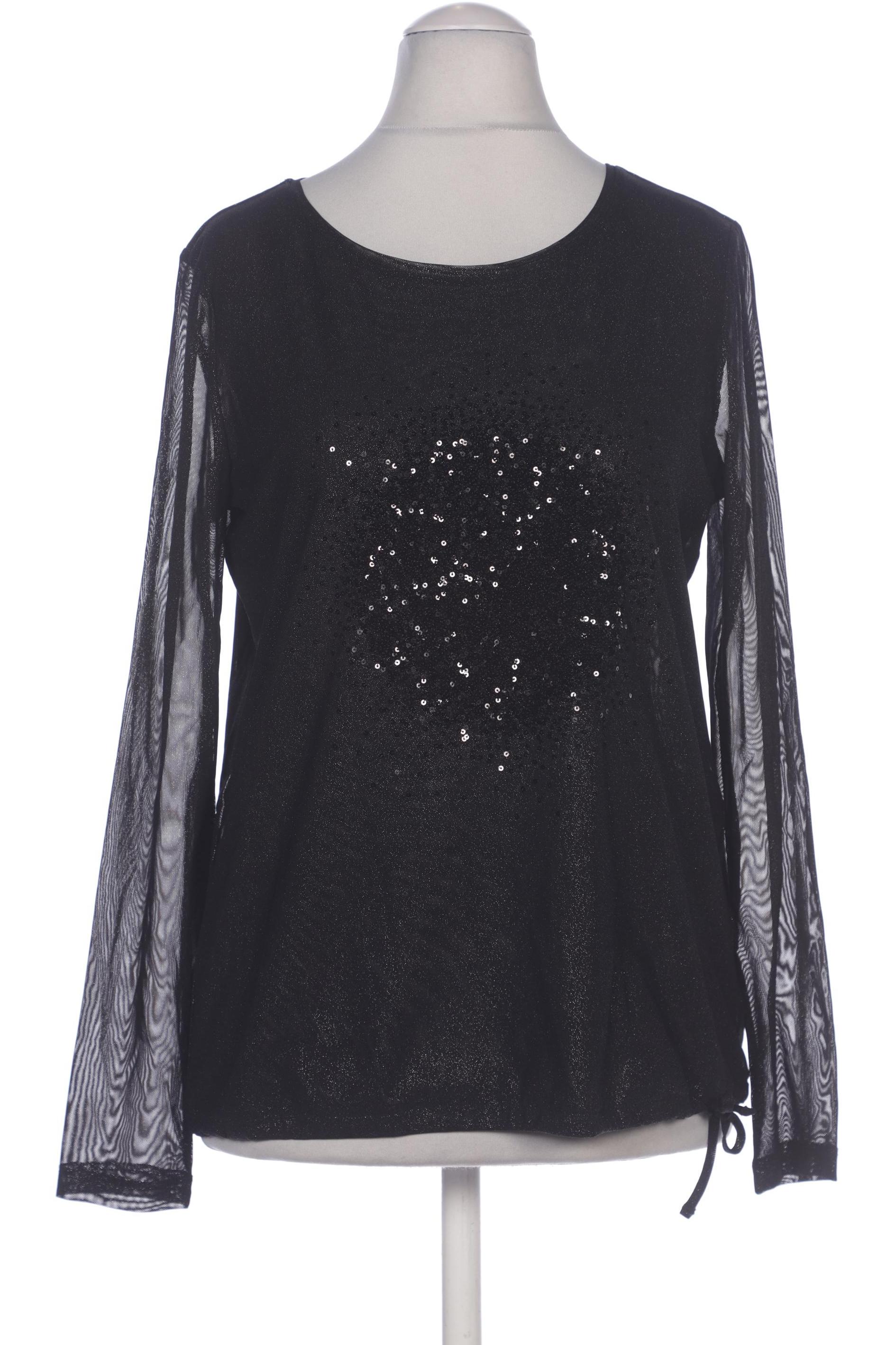 

Comma Damen Langarmshirt, schwarz, Gr. 38