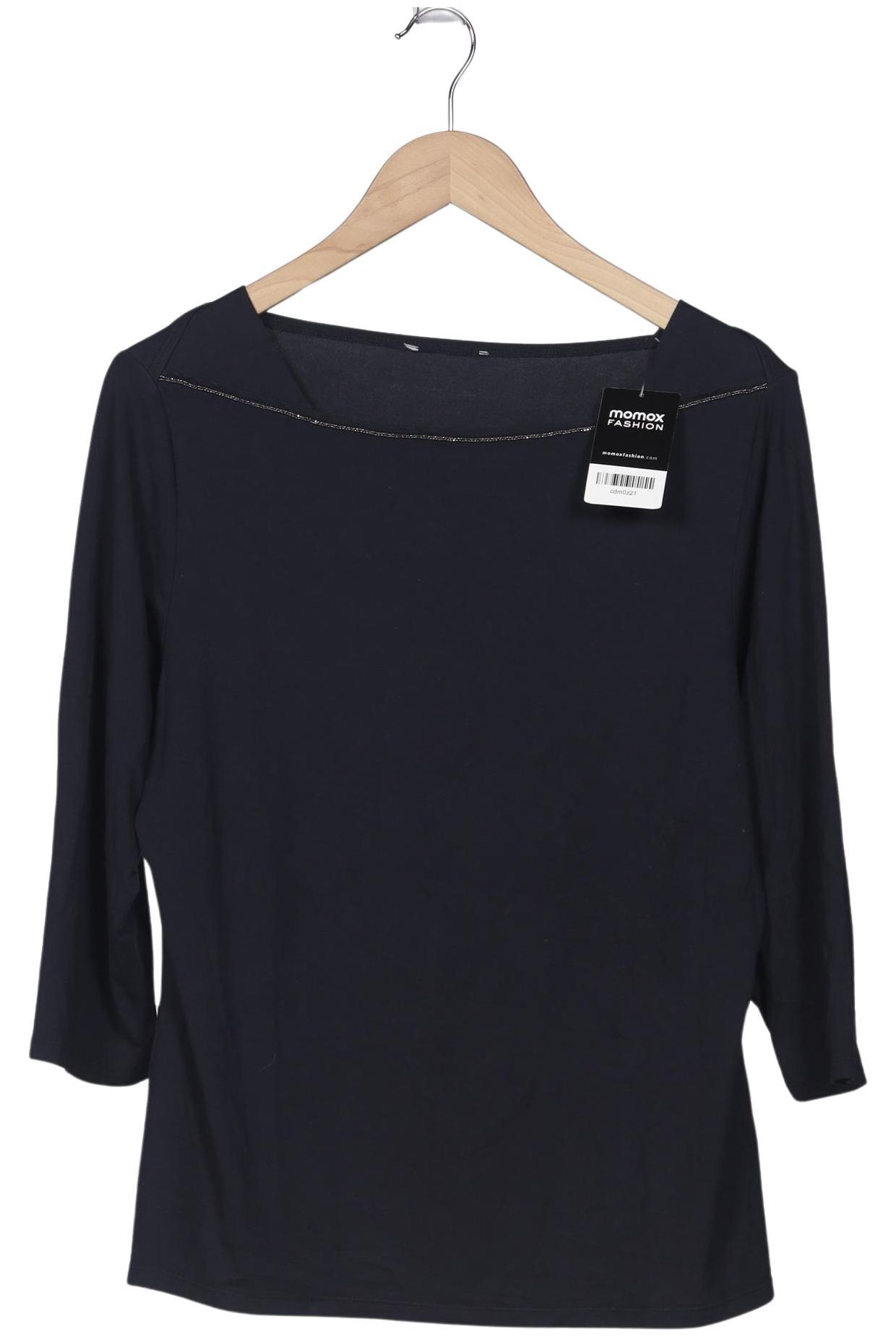 

Comma Damen Langarmshirt, marineblau, Gr. 46