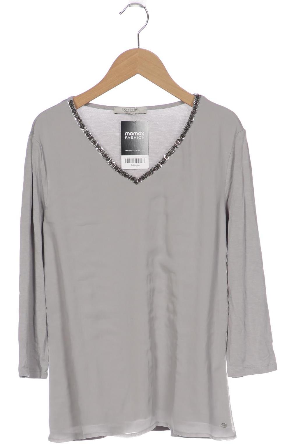 

Comma Damen Langarmshirt, grau