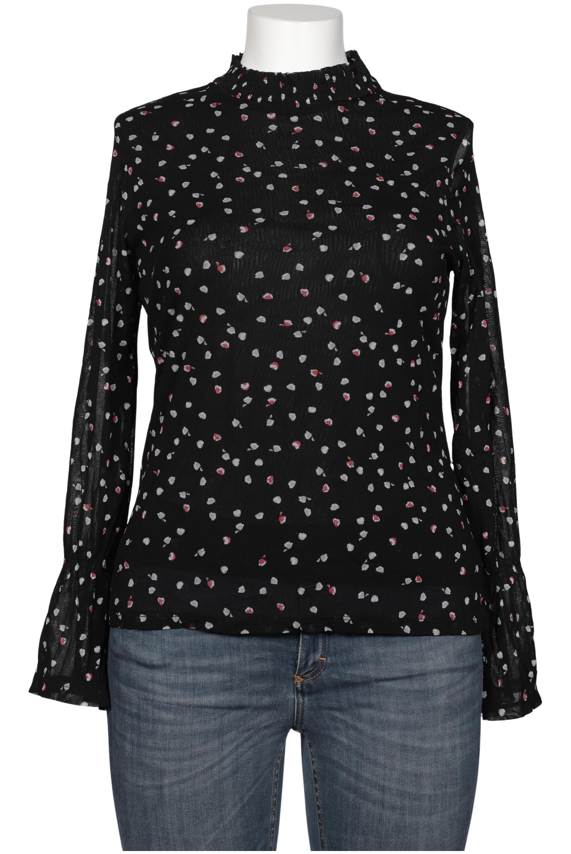 

Comma Damen Langarmshirt, schwarz, Gr. 44