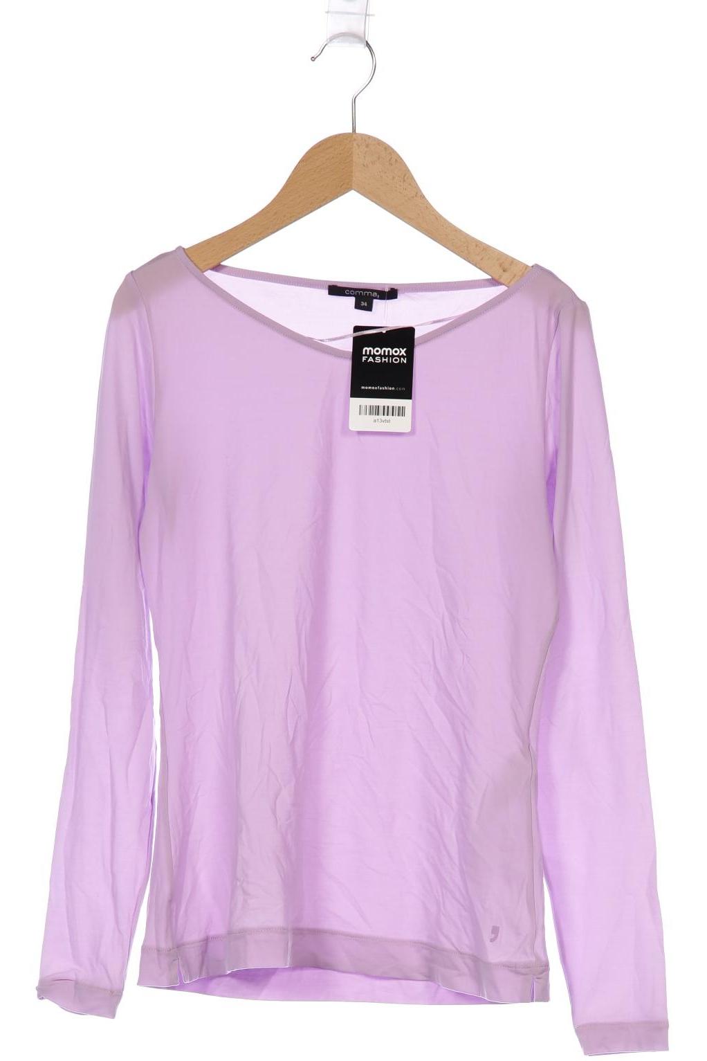

Comma Damen Langarmshirt, flieder, Gr. 34