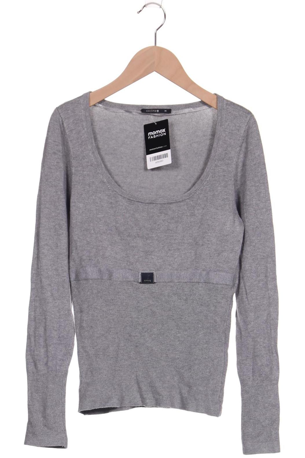 

Comma Damen Langarmshirt, grau