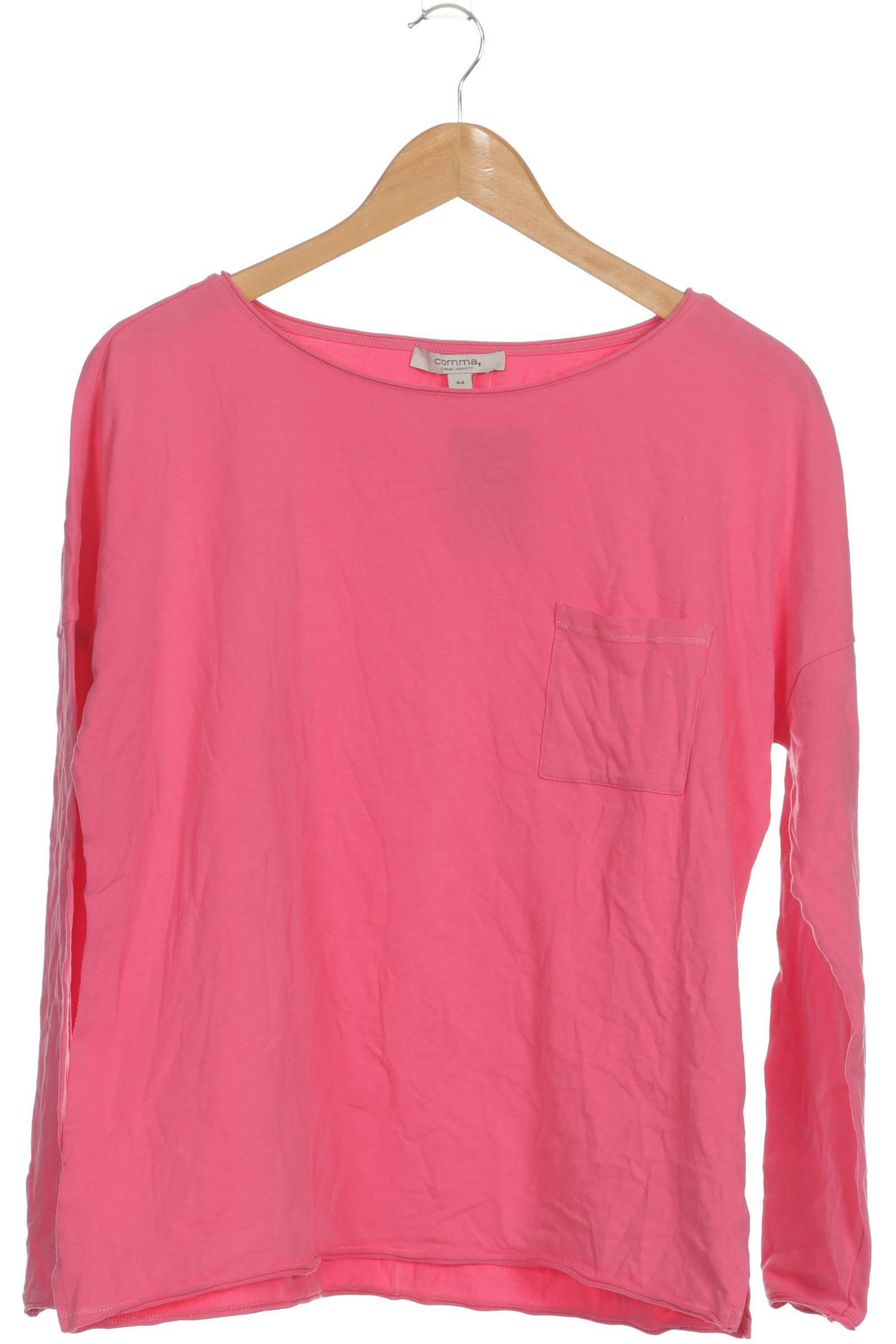 

Comma Damen Langarmshirt, pink, Gr. 44