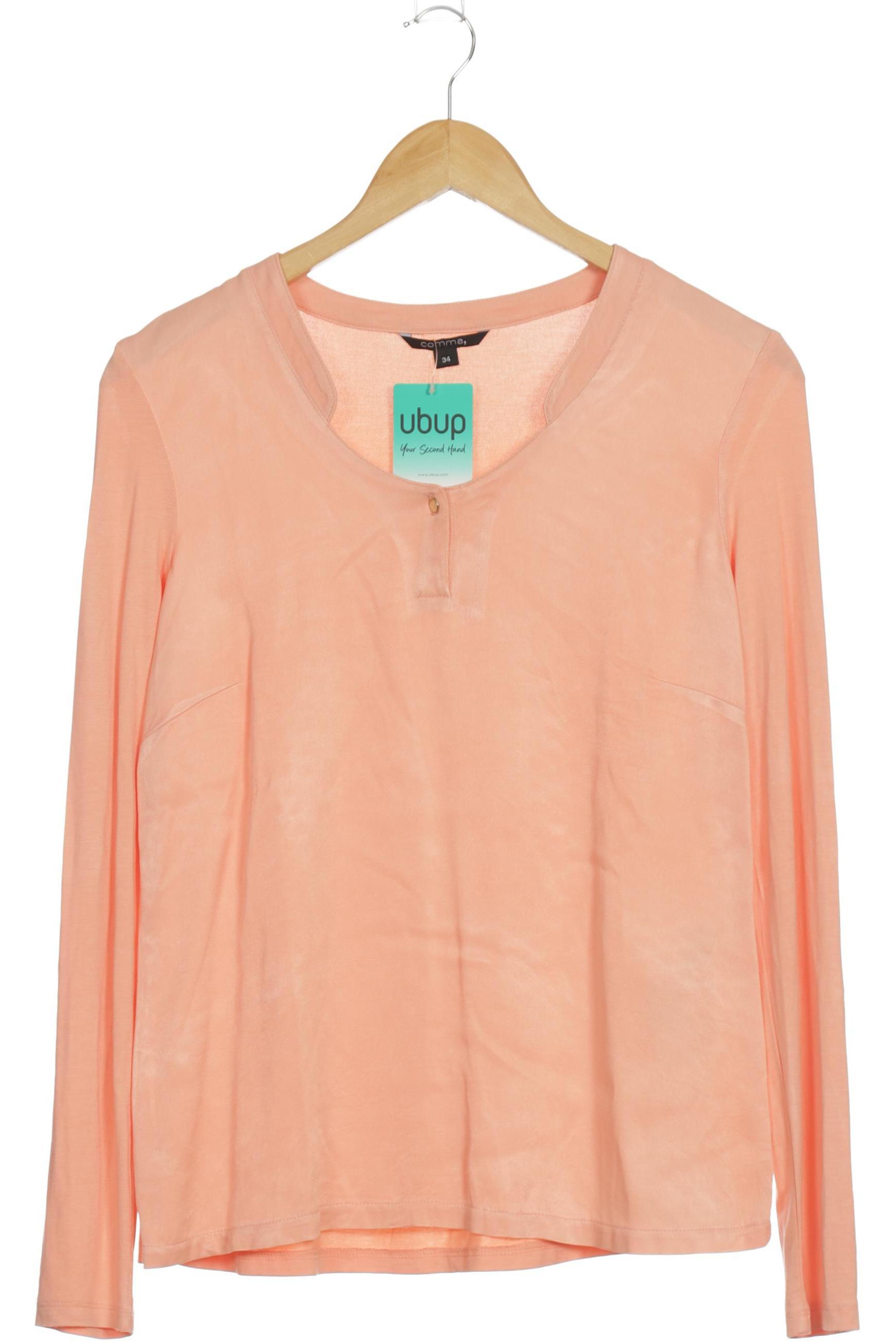 

Comma Damen Langarmshirt, beige, Gr. 34