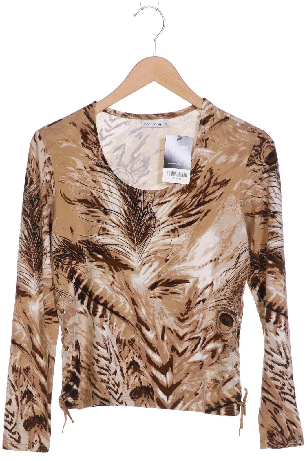 

Comma Damen Langarmshirt, braun