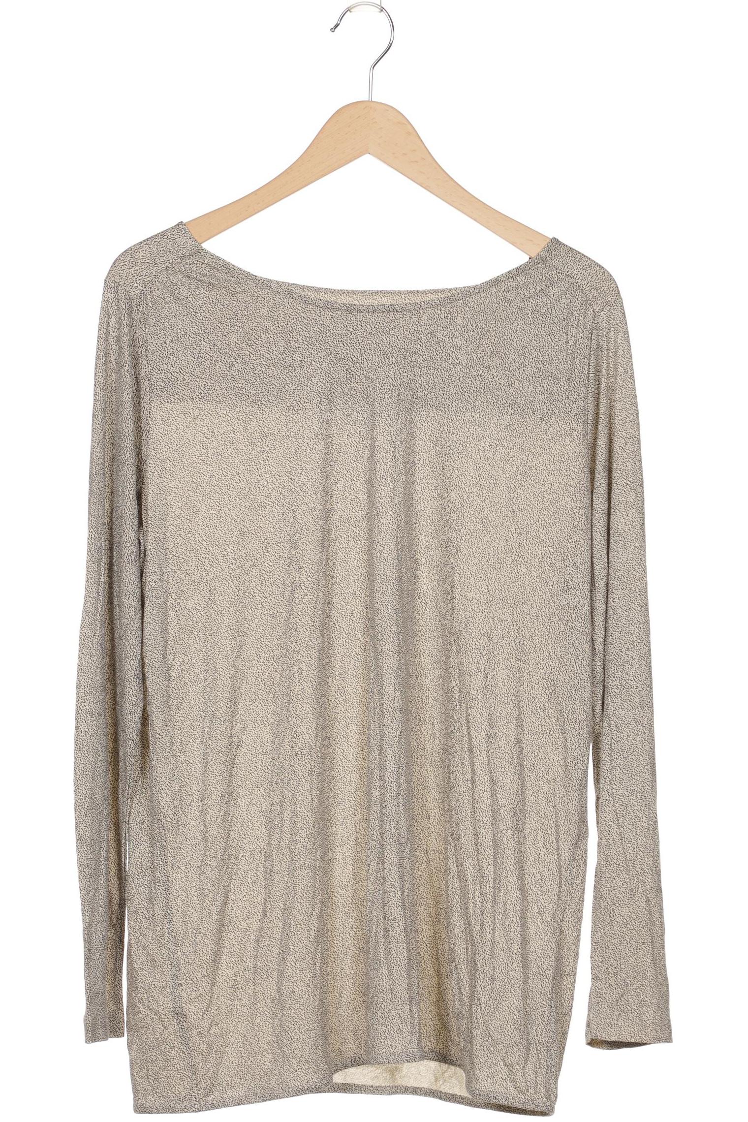 

Comma Damen Langarmshirt, beige, Gr. 40