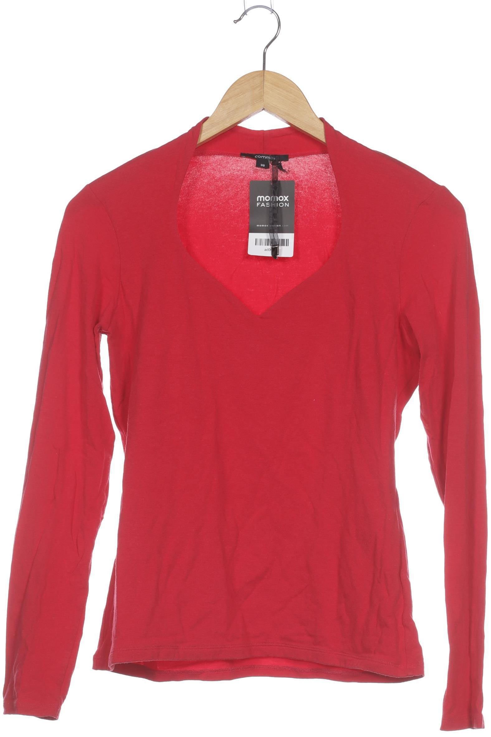 

Comma Damen Langarmshirt, rot, Gr. 38