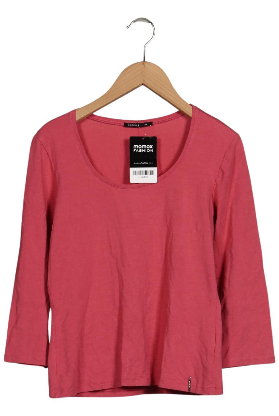 

Comma Damen Langarmshirt, pink, Gr. 38