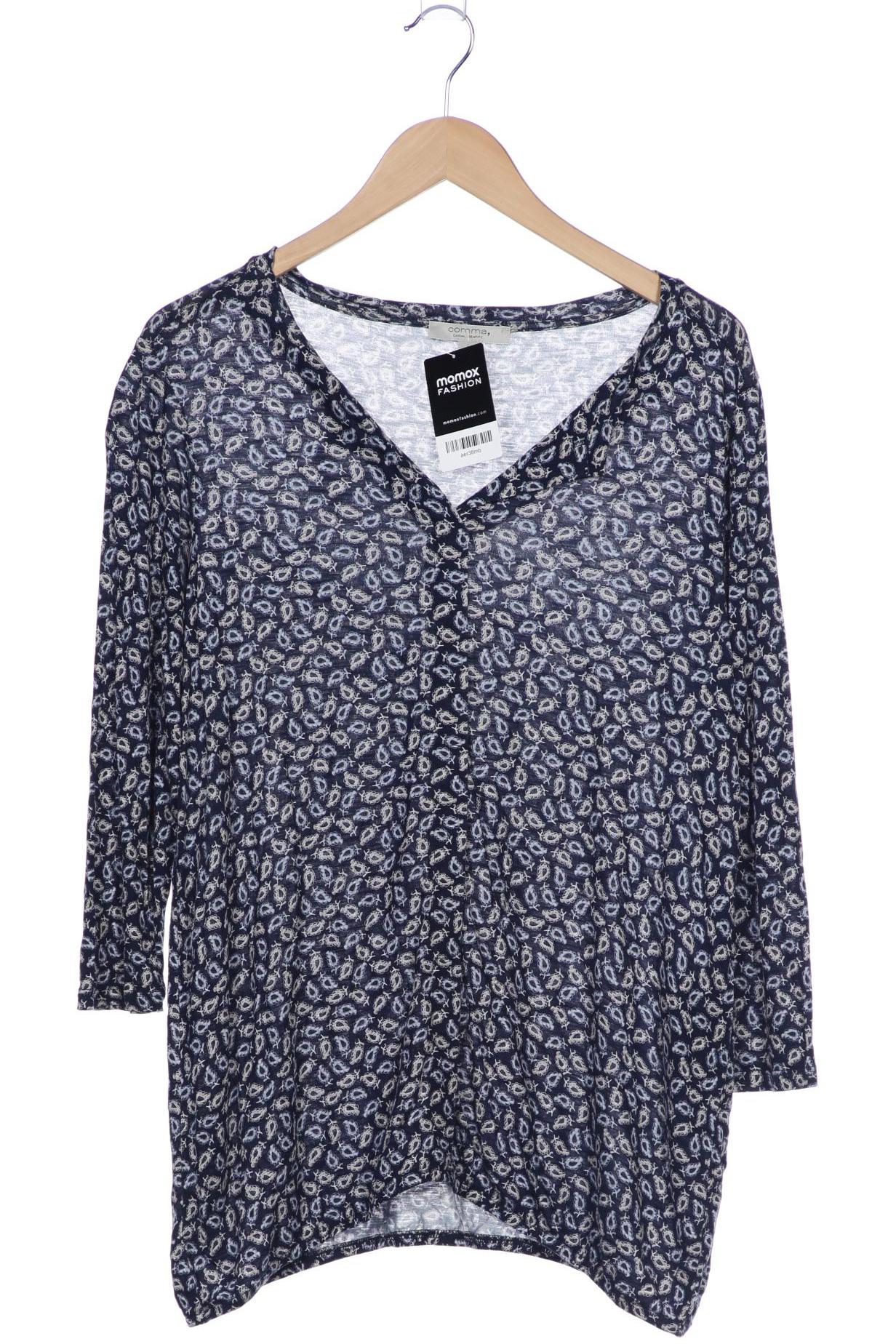 

Comma Damen Langarmshirt, marineblau, Gr. 44