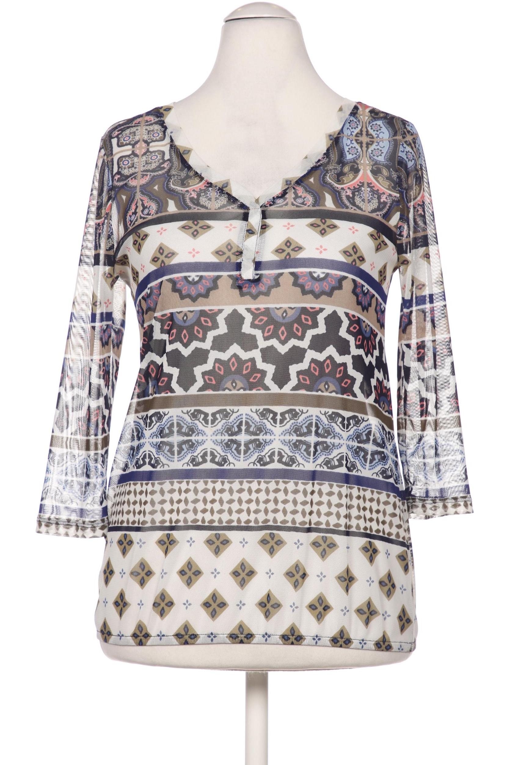 

Comma Damen Langarmshirt, mehrfarbig, Gr. 36