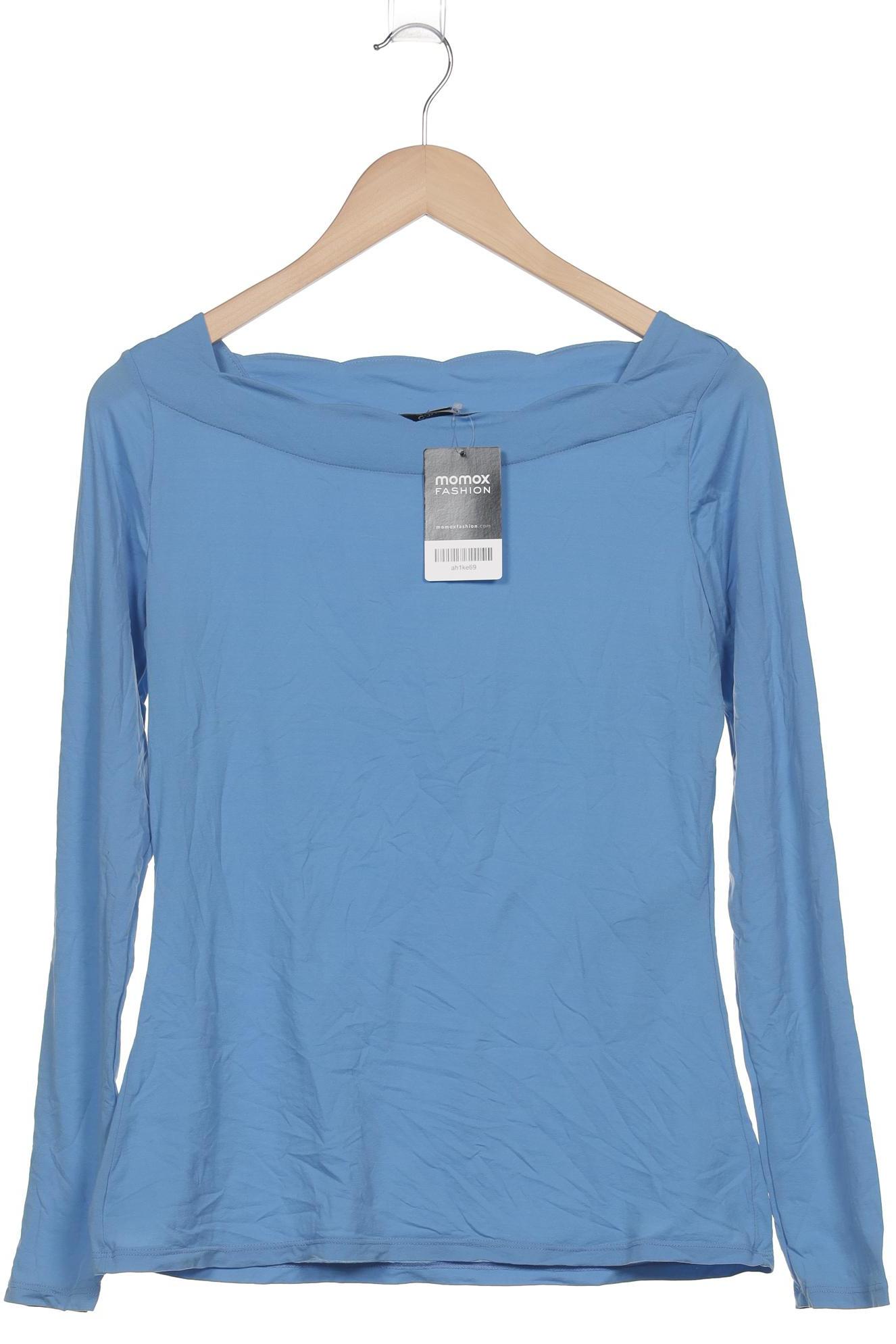 

Comma Damen Langarmshirt, blau, Gr. 38