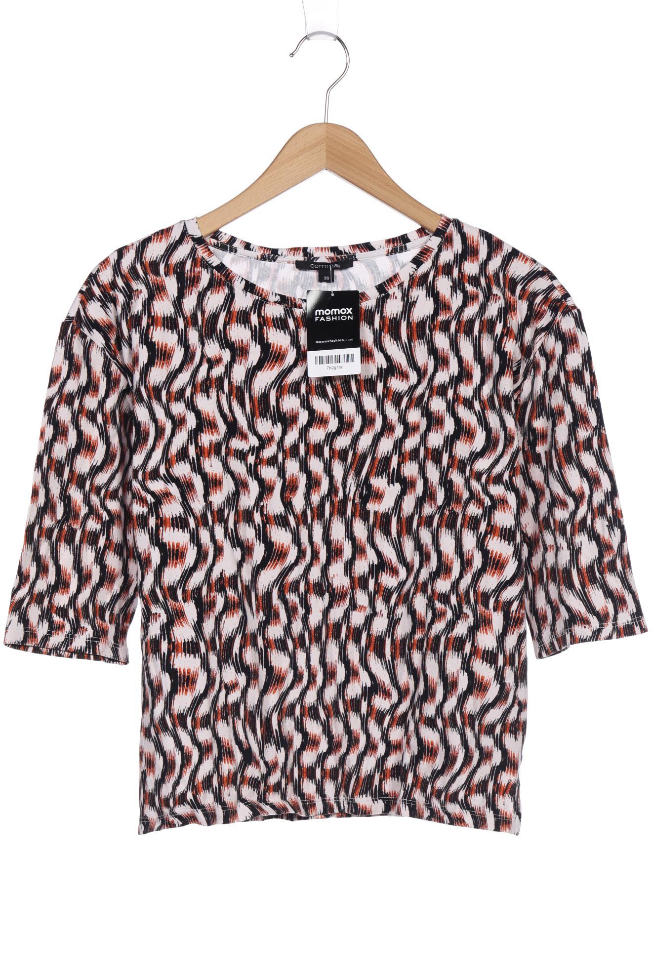 

Comma Damen Langarmshirt, mehrfarbig, Gr. 36