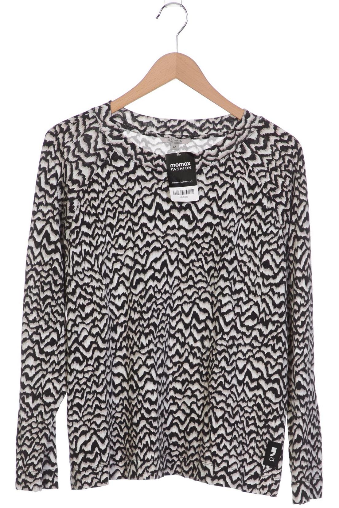 

Comma Damen Langarmshirt, schwarz, Gr. 46