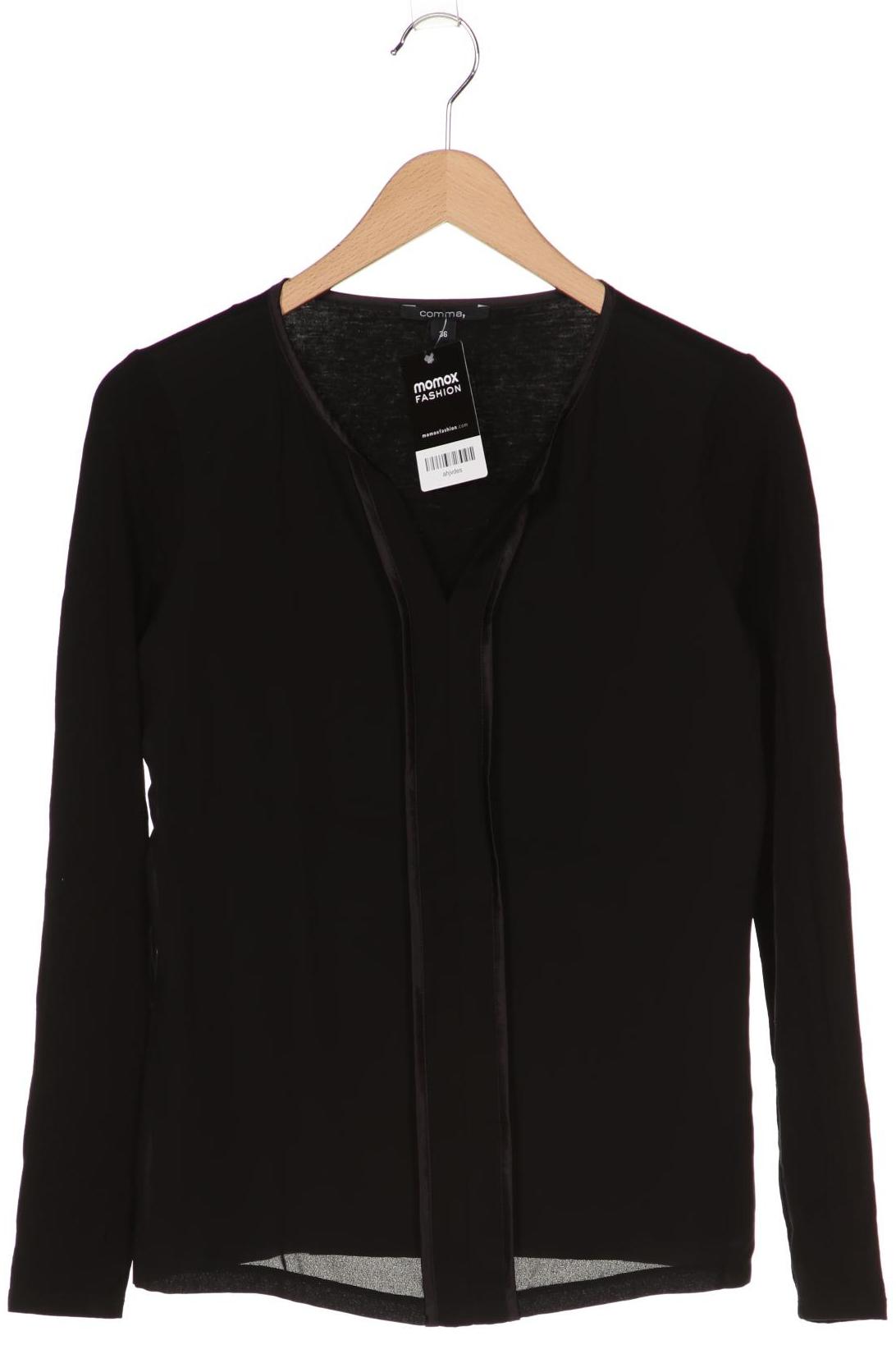 

Comma Damen Langarmshirt, schwarz