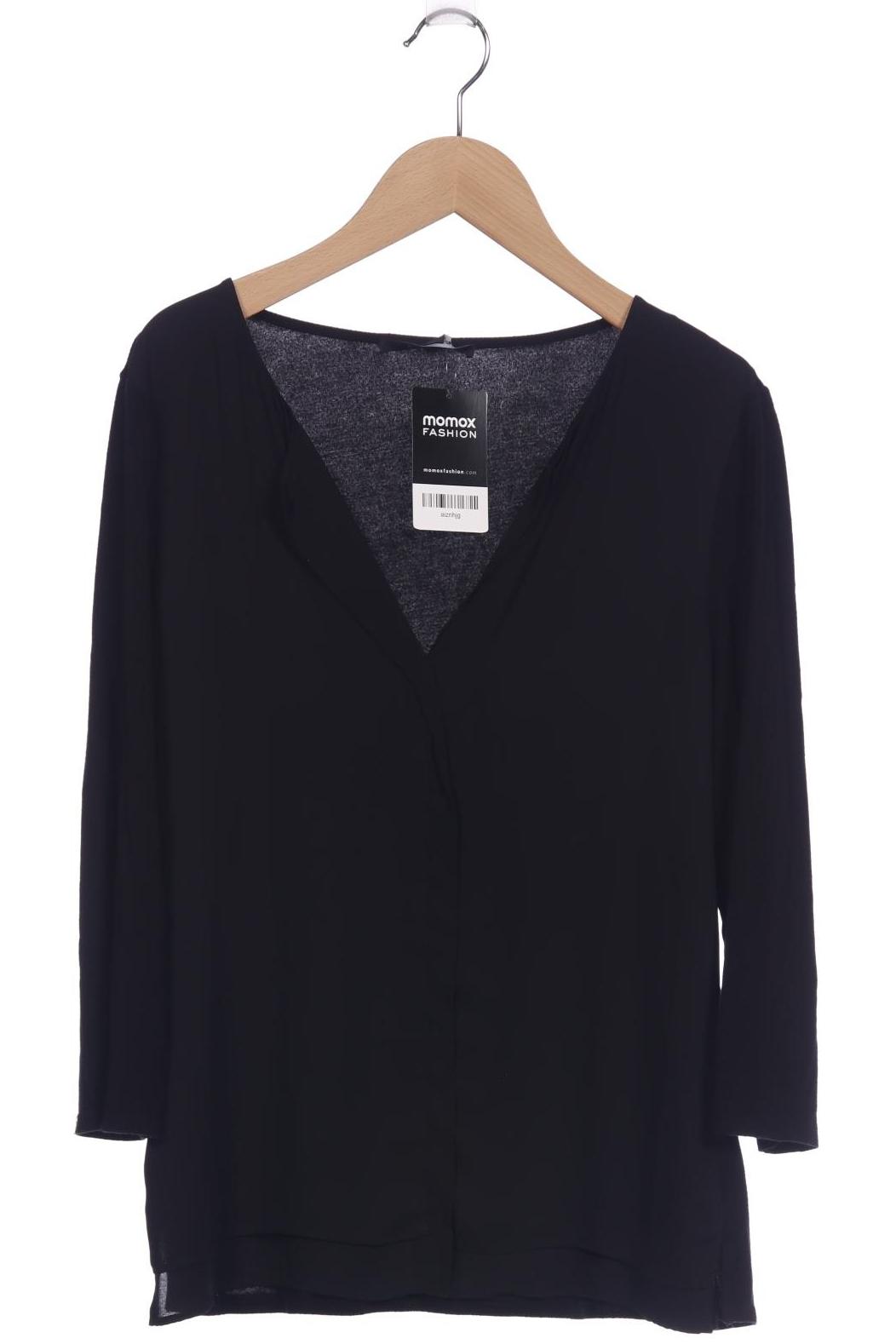 

Comma Damen Langarmshirt, schwarz, Gr. 40