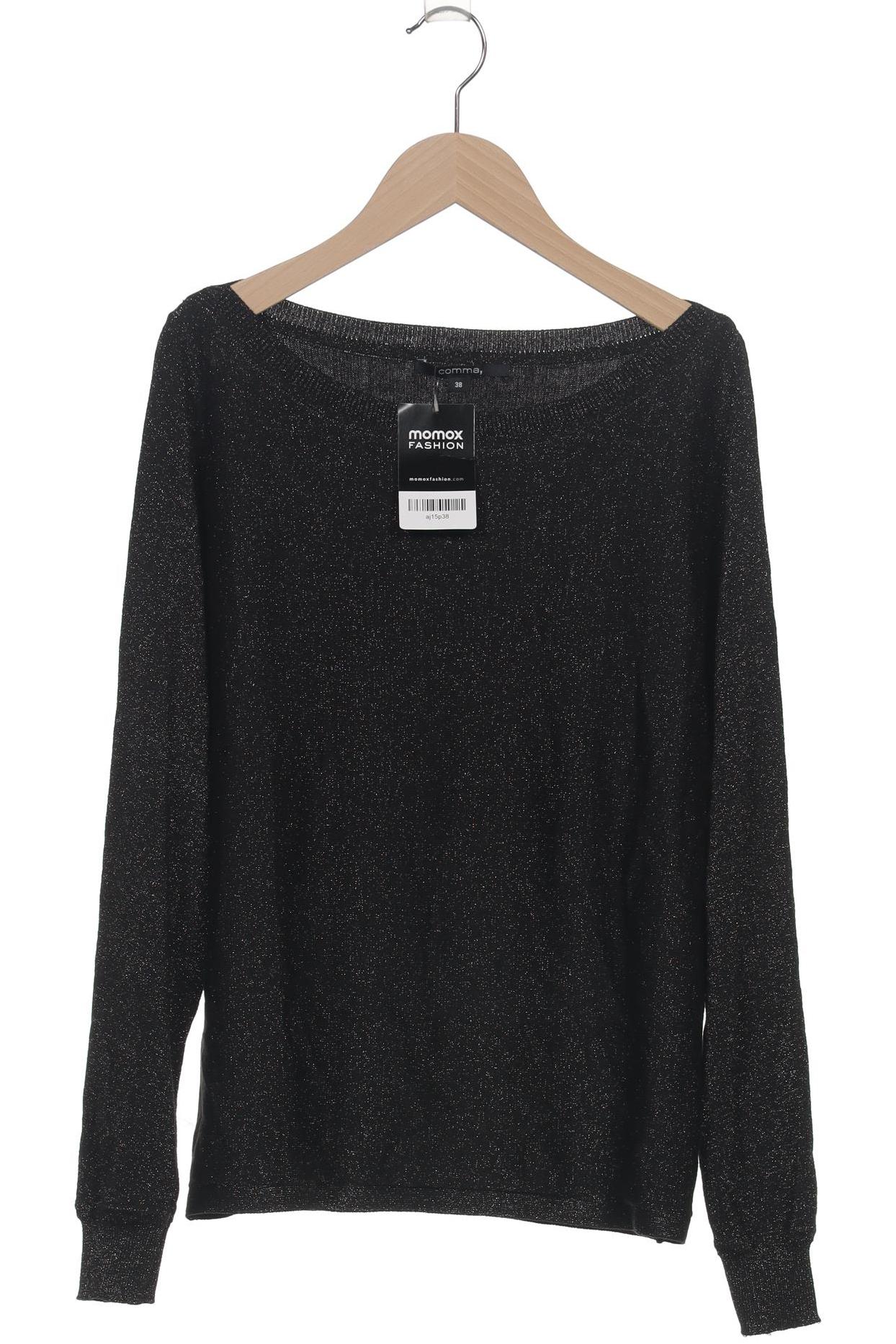 Thumbnail - Comma Damen Langarmshirt, schwarz, Gr. 38