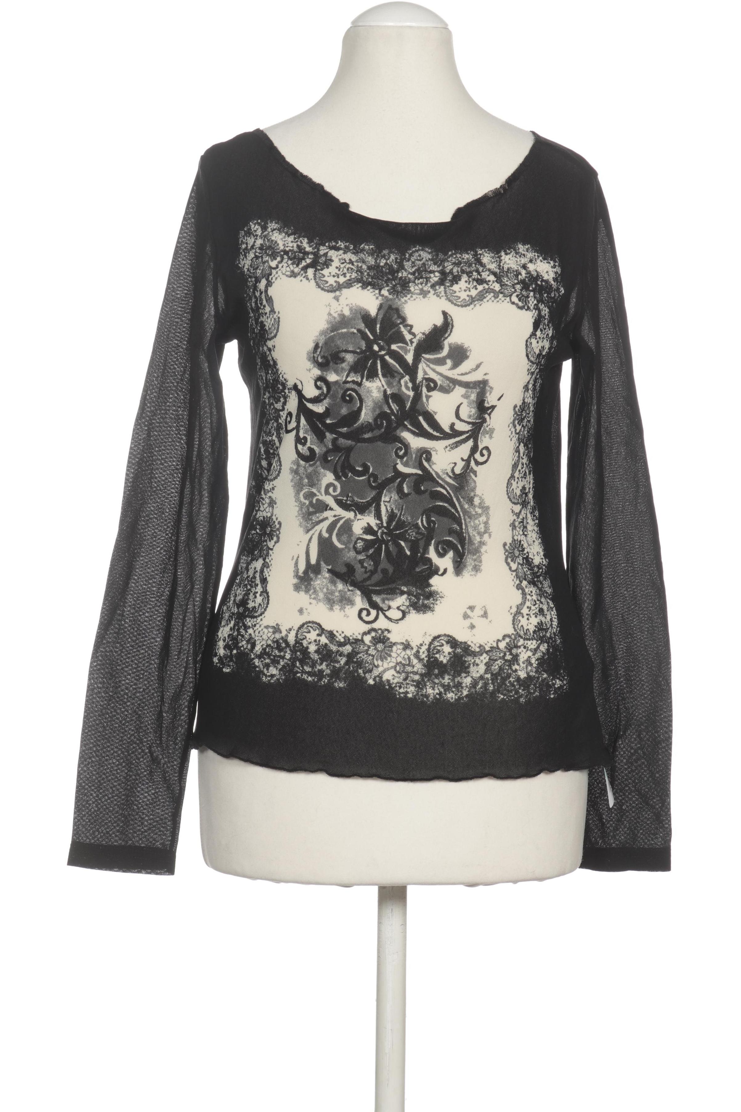 

Comma Damen Langarmshirt, schwarz, Gr. 36