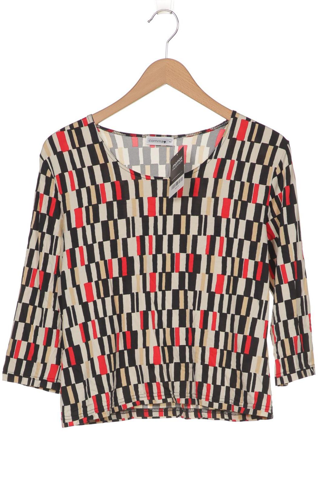 

Comma Damen Langarmshirt, mehrfarbig, Gr. 44