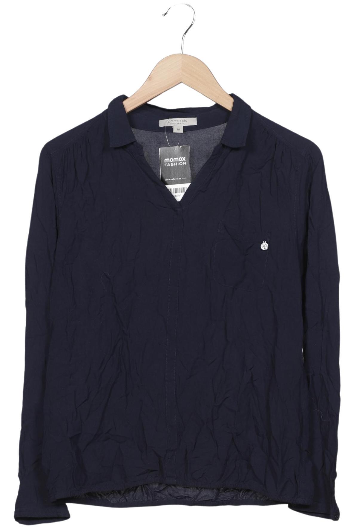 

Comma Damen Langarmshirt, marineblau, Gr. 38
