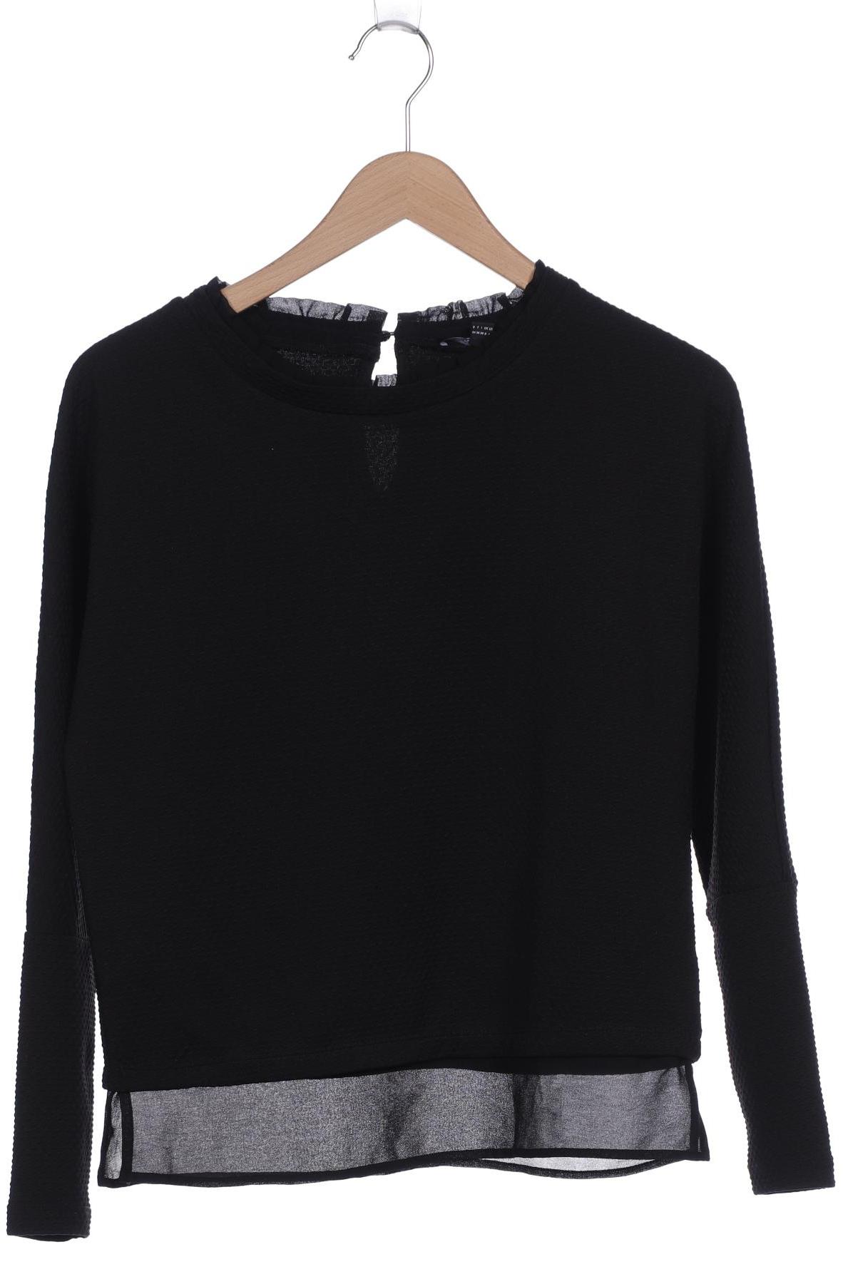 

Comma Damen Langarmshirt, schwarz
