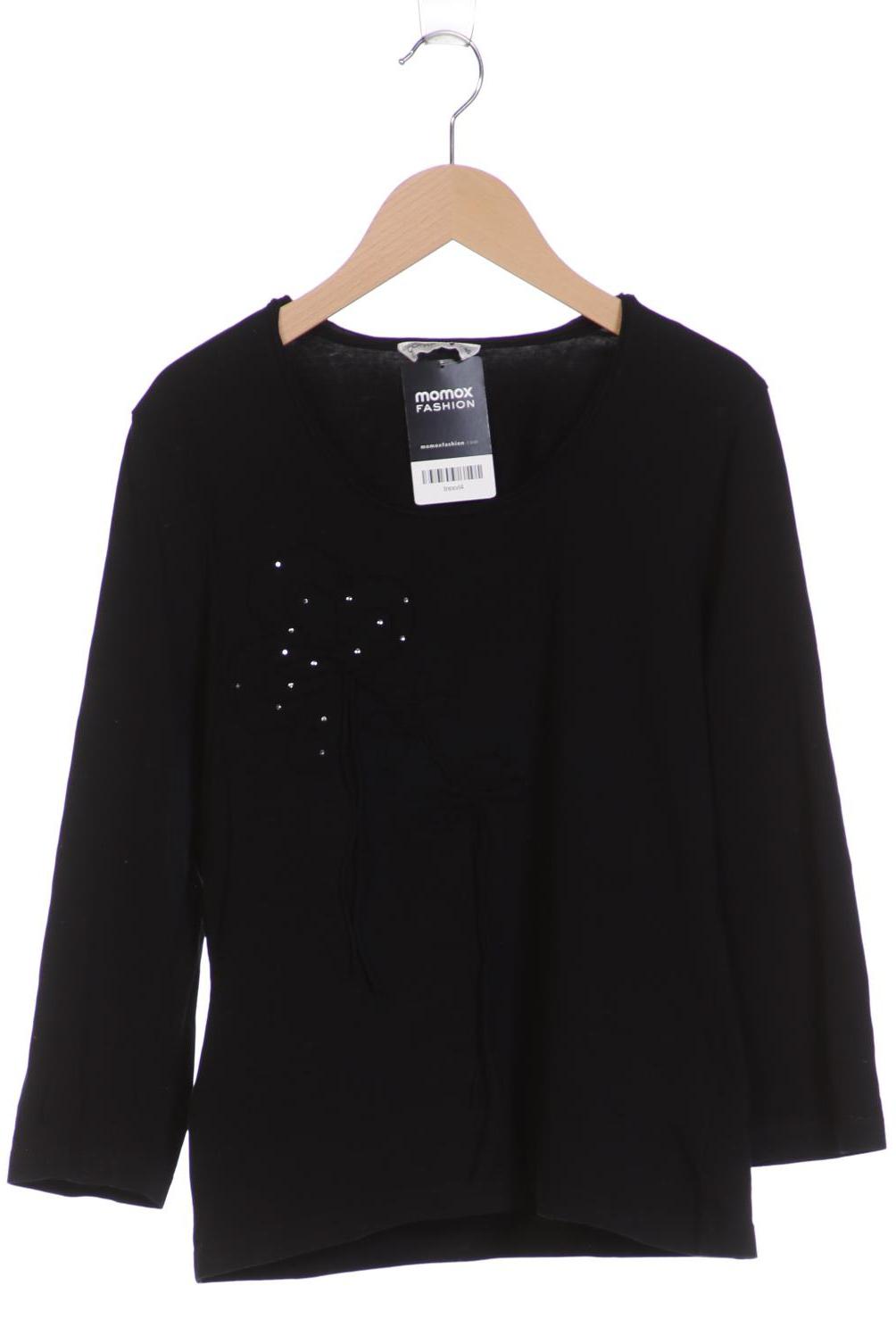 

Comma Damen Langarmshirt, schwarz, Gr. 40