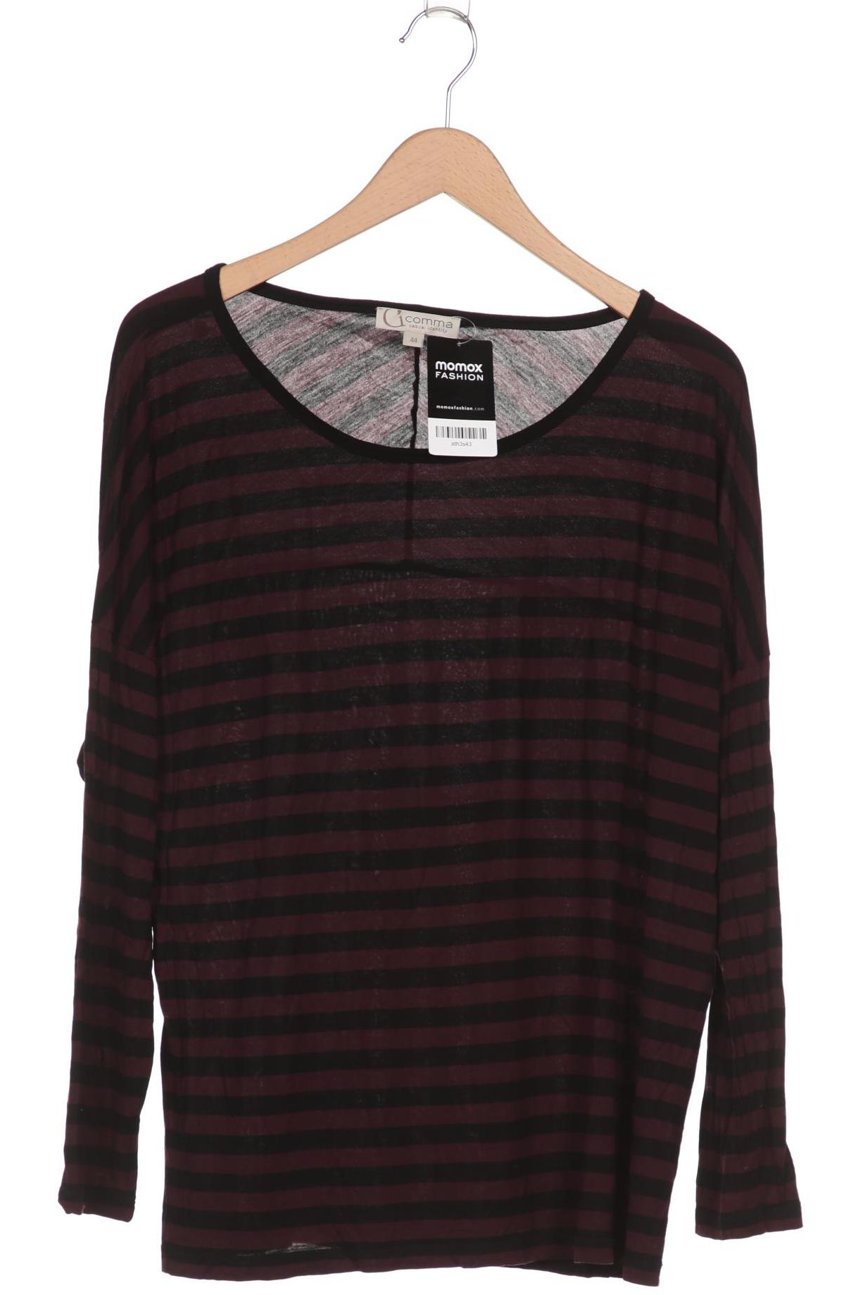 

Comma Damen Langarmshirt, bordeaux