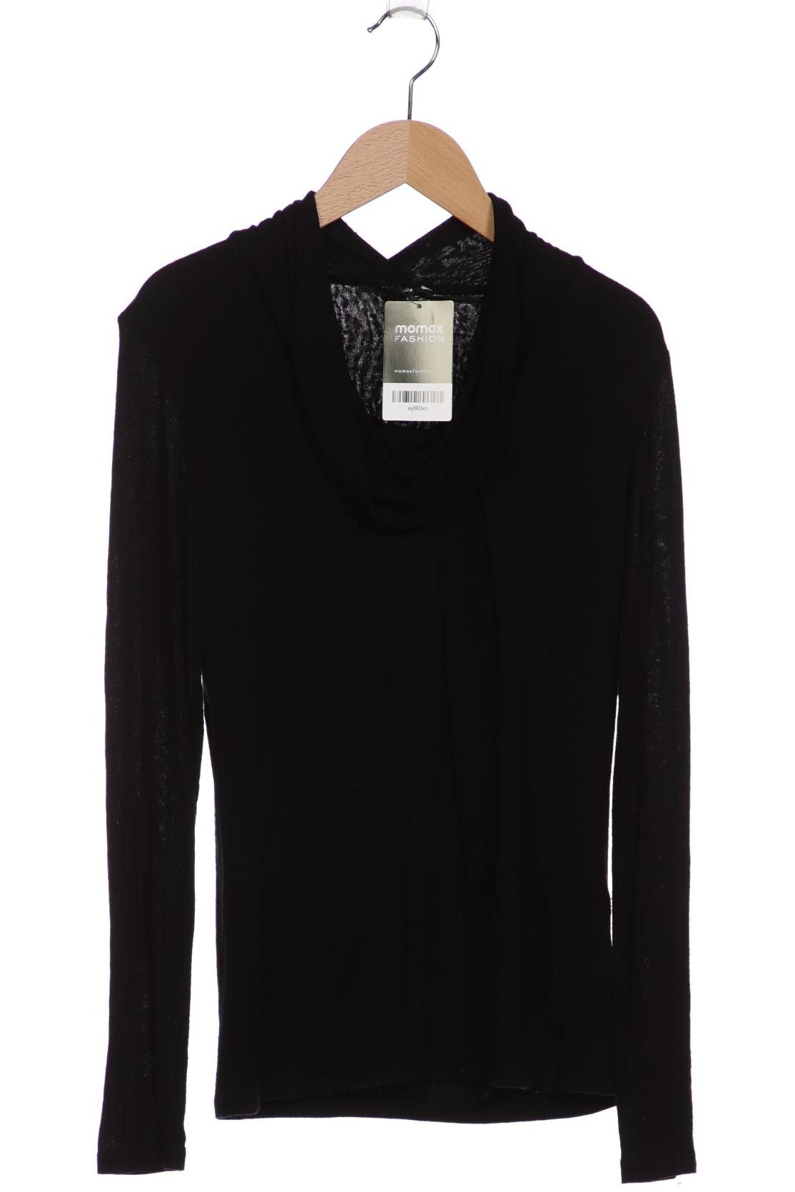 

Comma Damen Langarmshirt, schwarz, Gr. 34