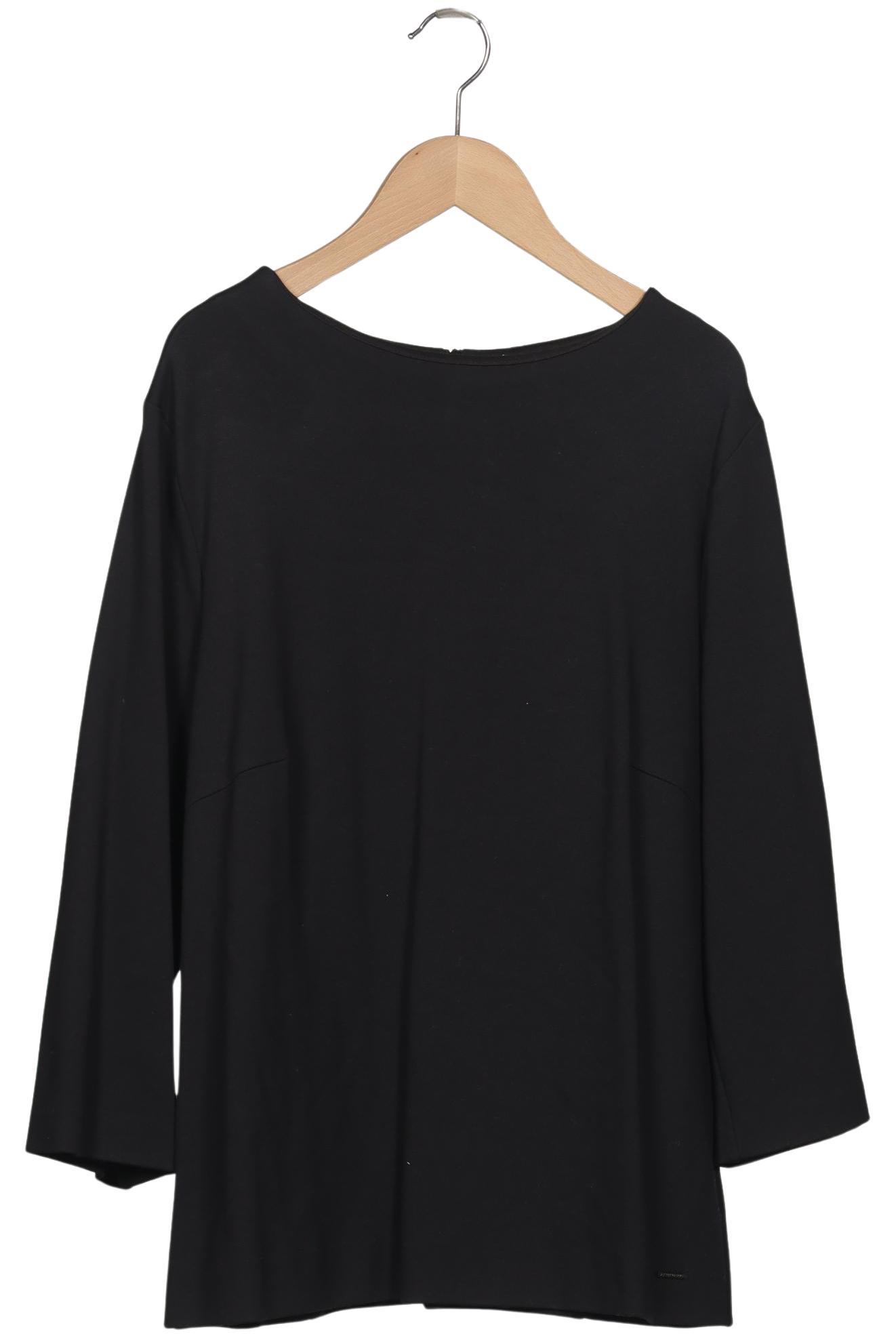 

Comma Damen Langarmshirt, schwarz, Gr. 42