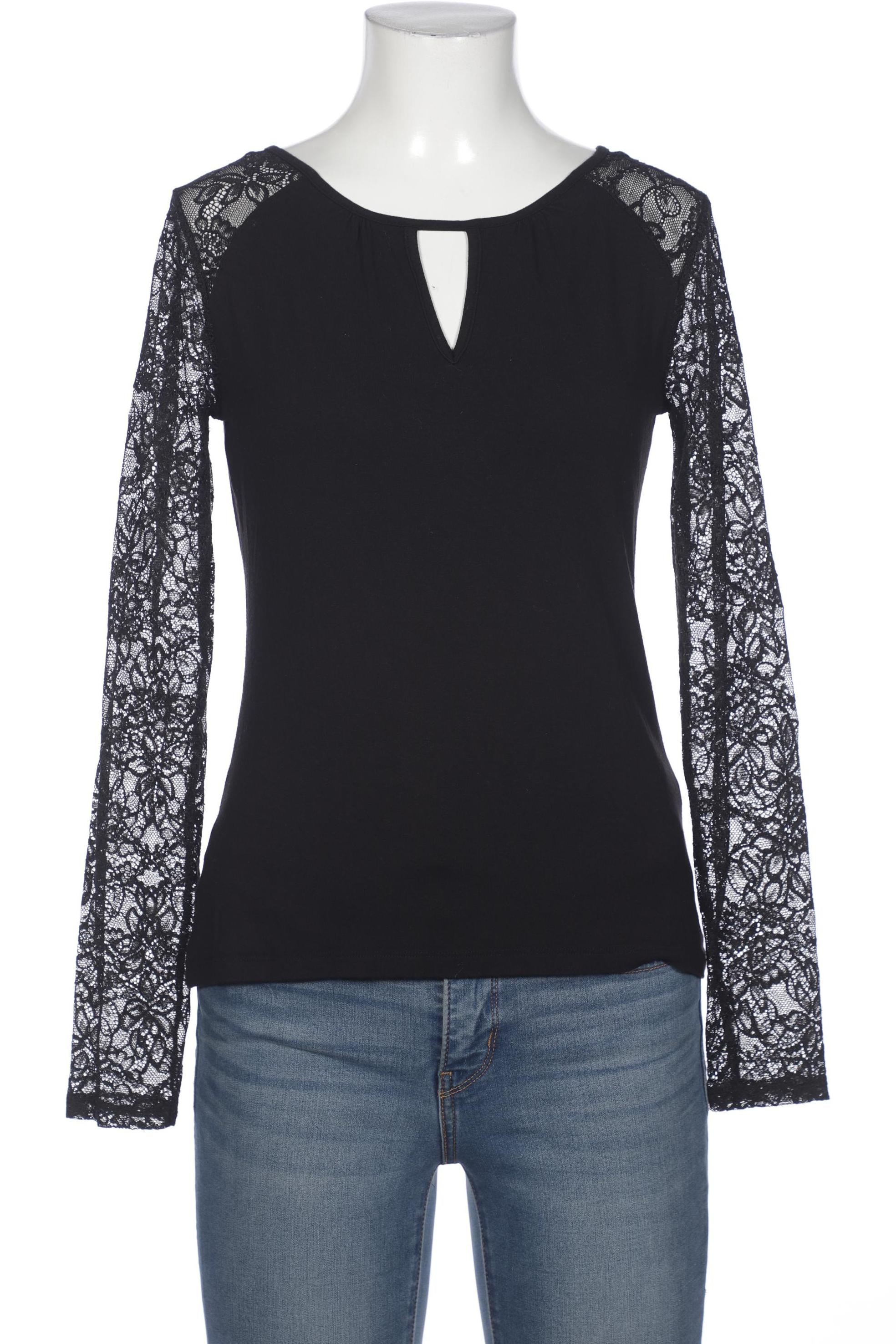 

Comma Damen Langarmshirt, schwarz