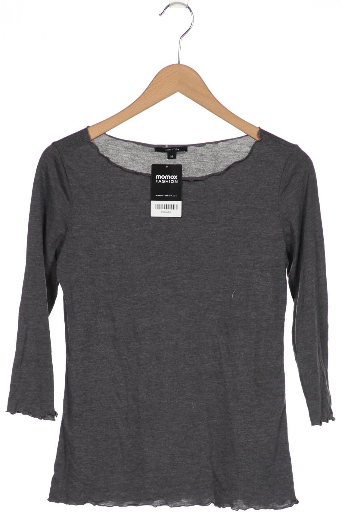 

Comma Damen Langarmshirt, grau