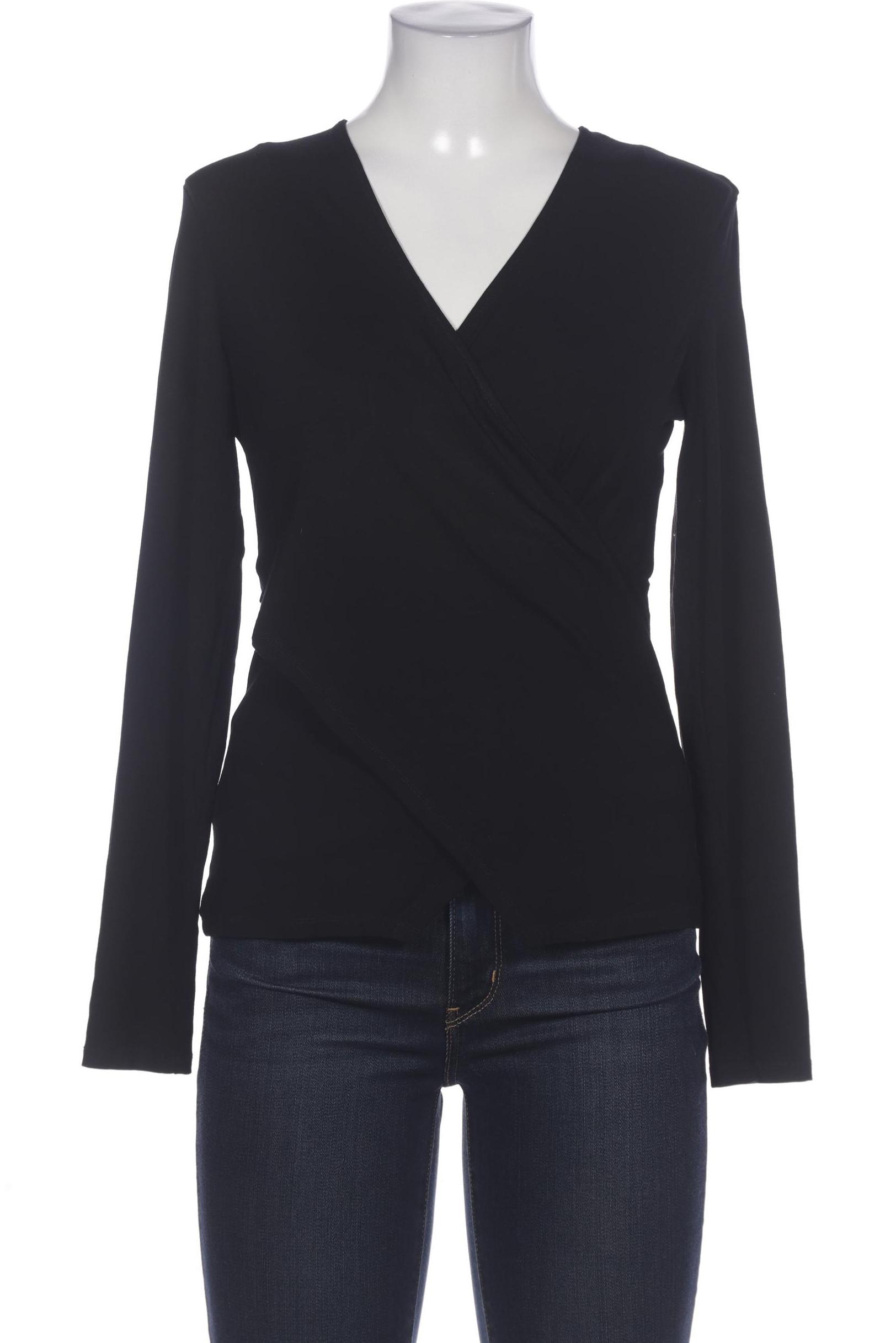 

Comma Damen Langarmshirt, schwarz, Gr. 38