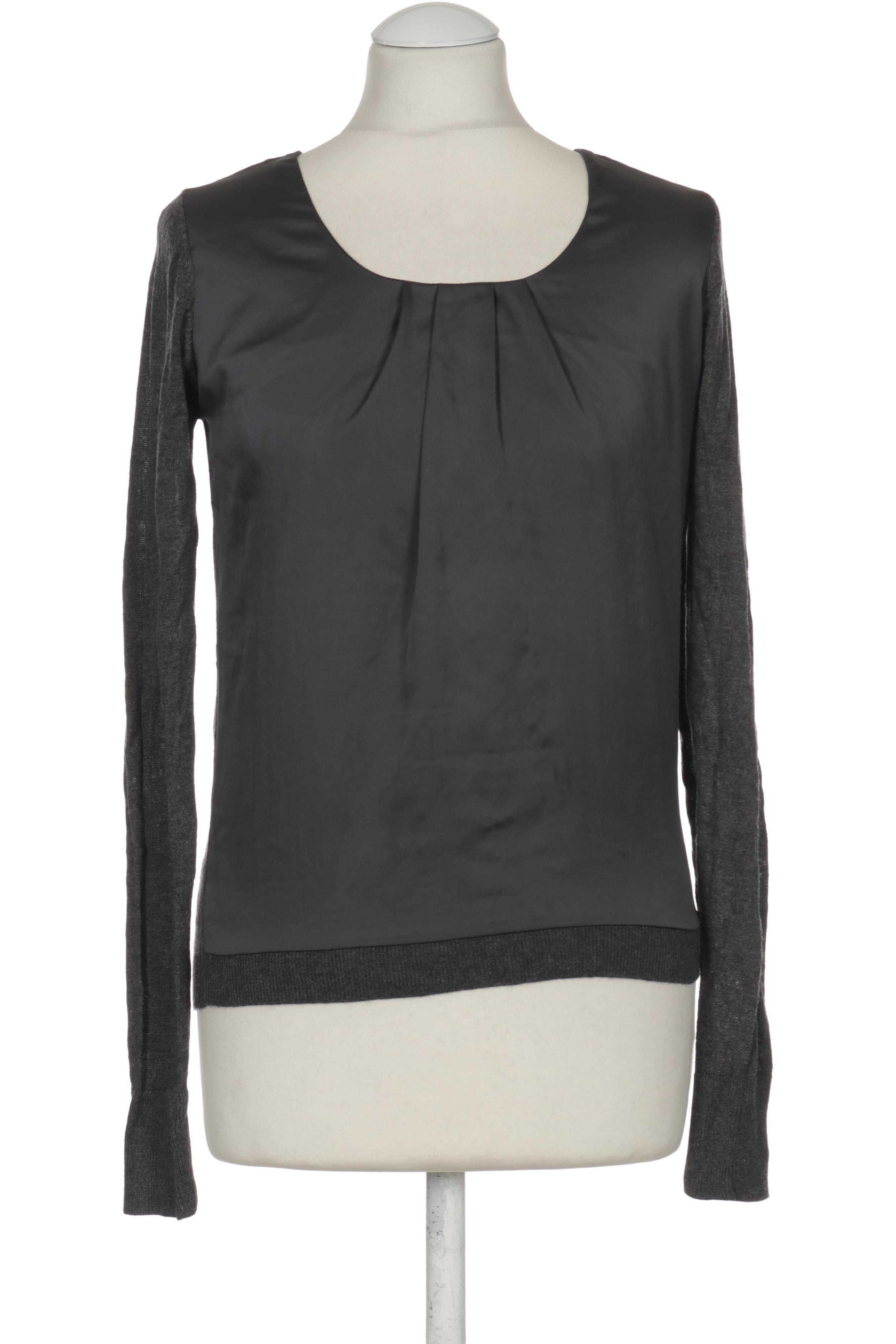 

Comma Damen Langarmshirt, grau, Gr. 34