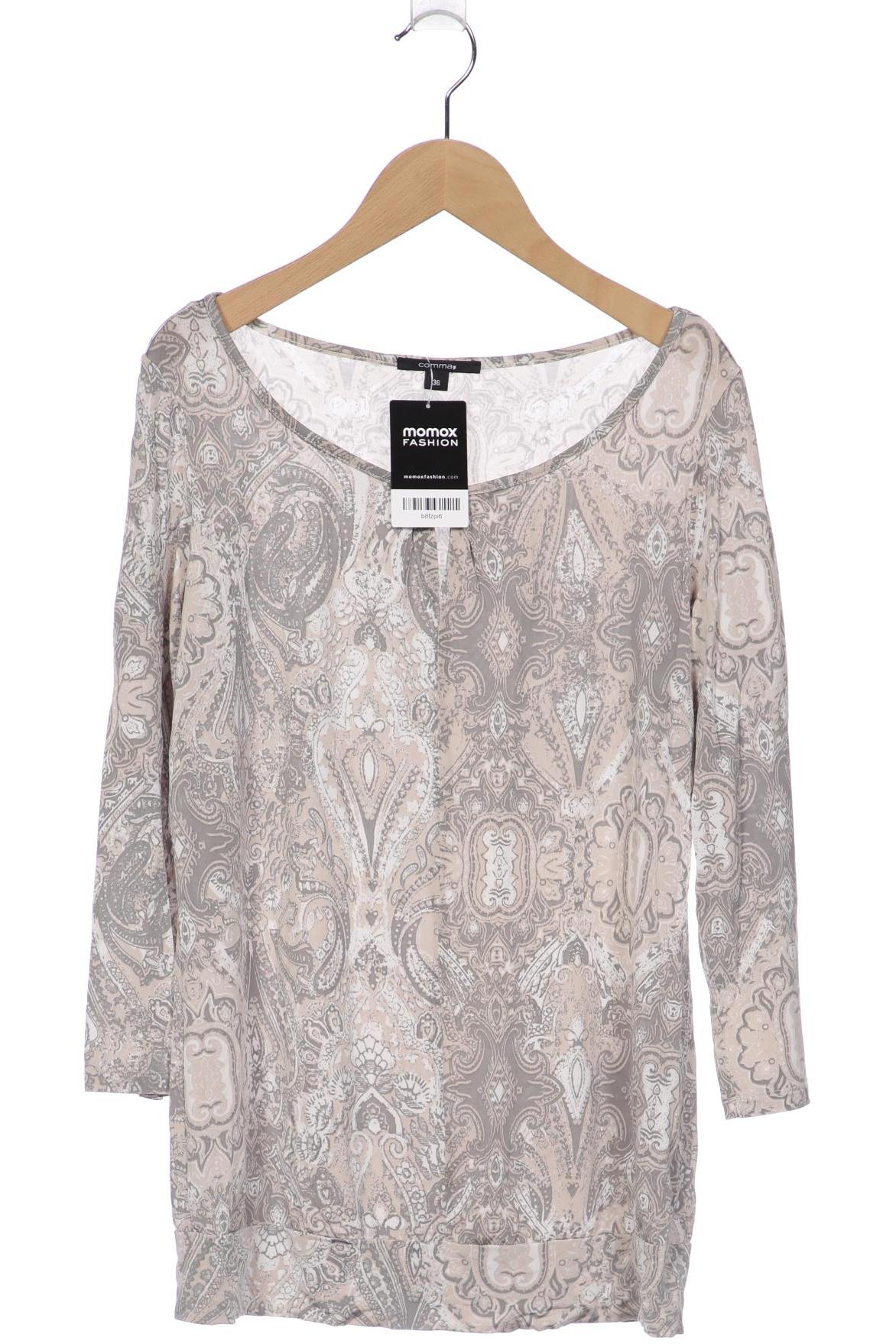 

Comma Damen Langarmshirt, grau