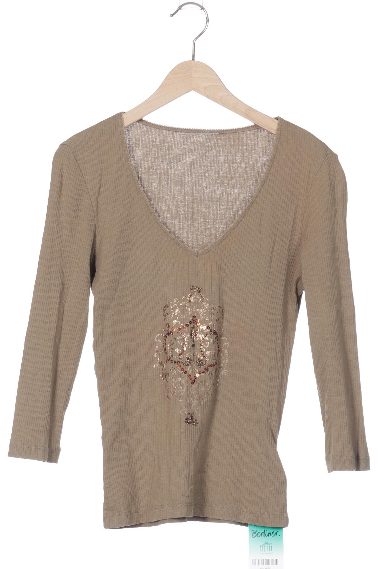 

Comma Damen Langarmshirt, grün, Gr. 34