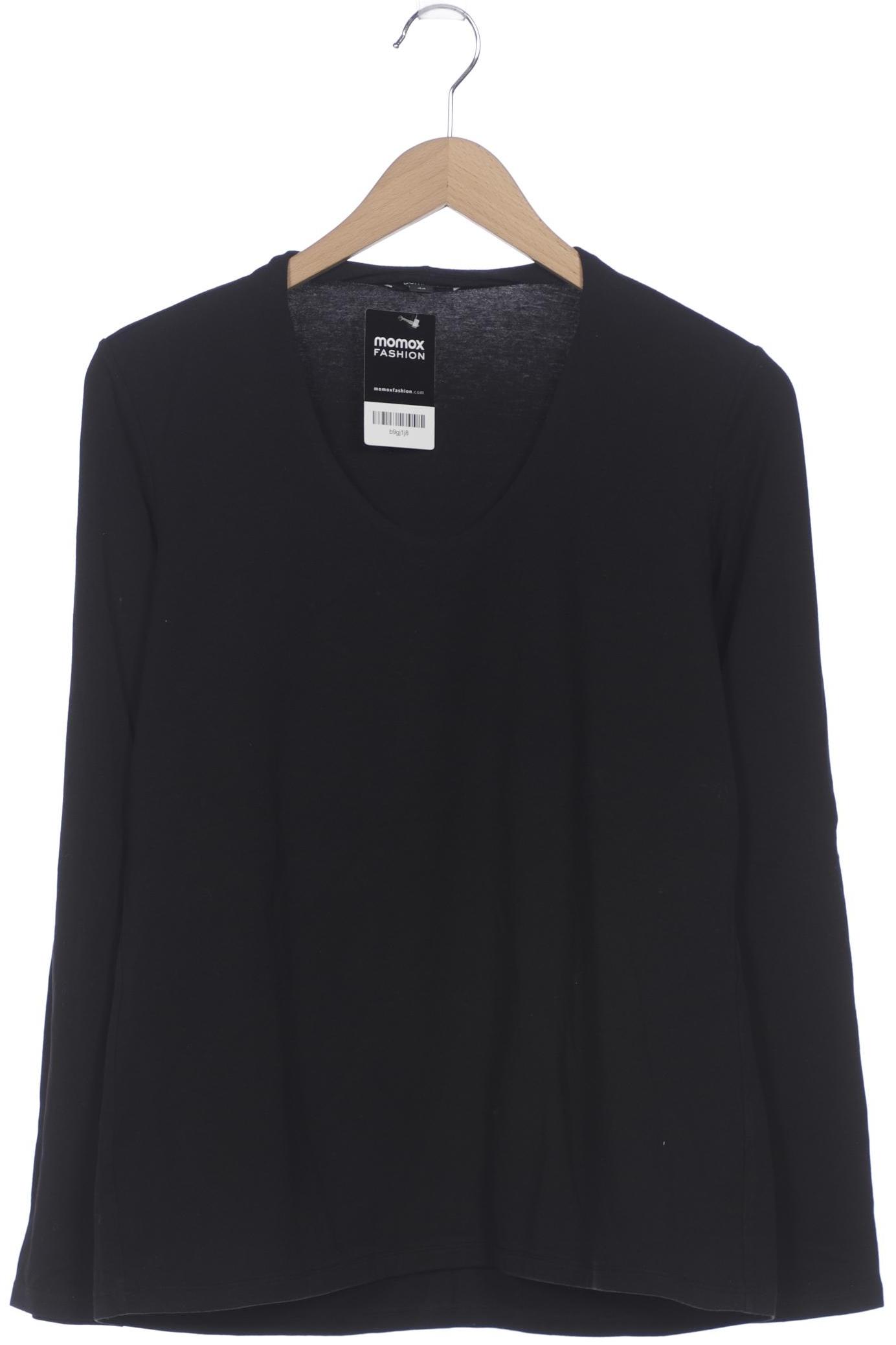 

Comma Damen Langarmshirt, schwarz, Gr. 44