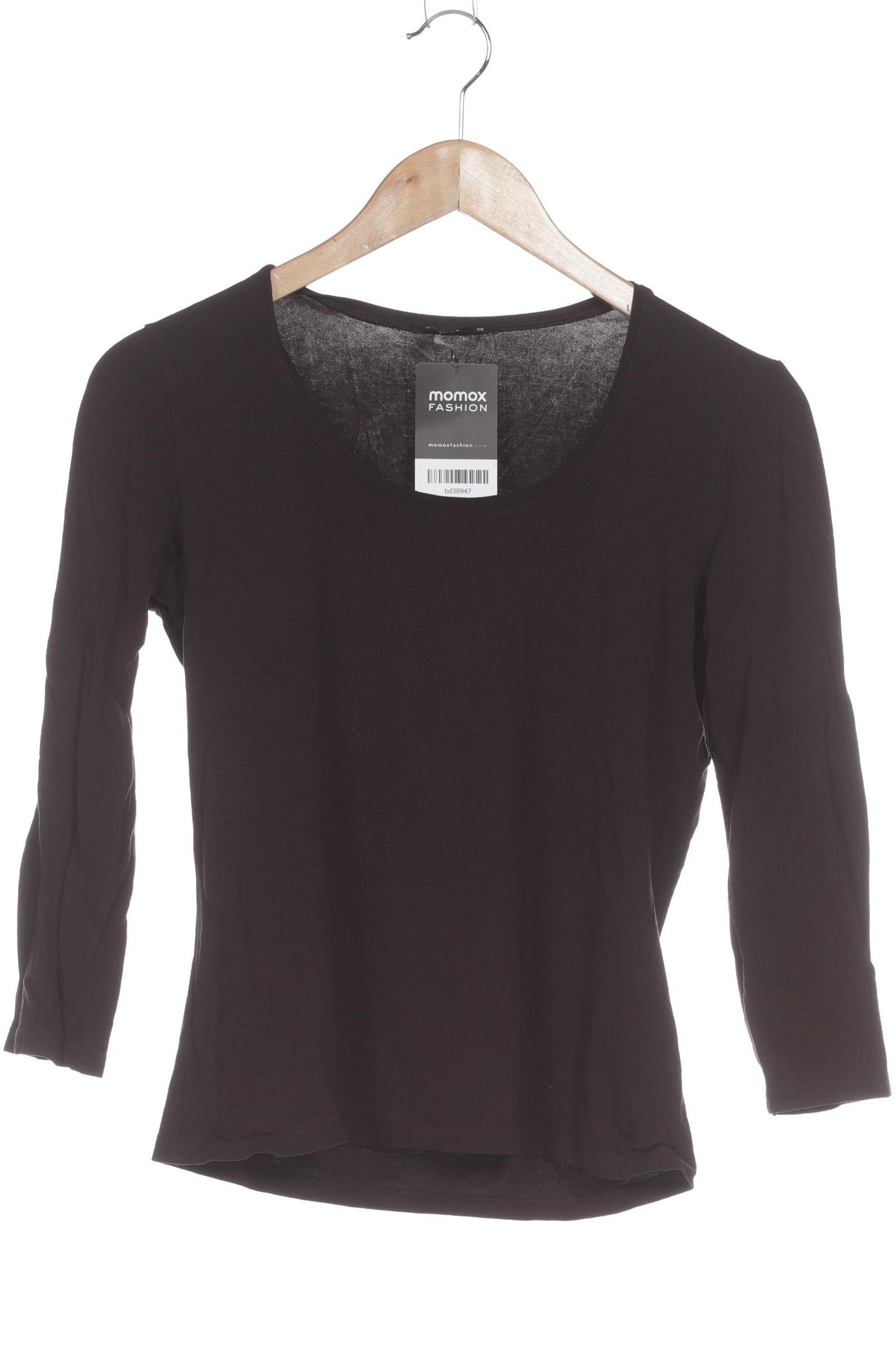 

Comma Damen Langarmshirt, braun, Gr. 38