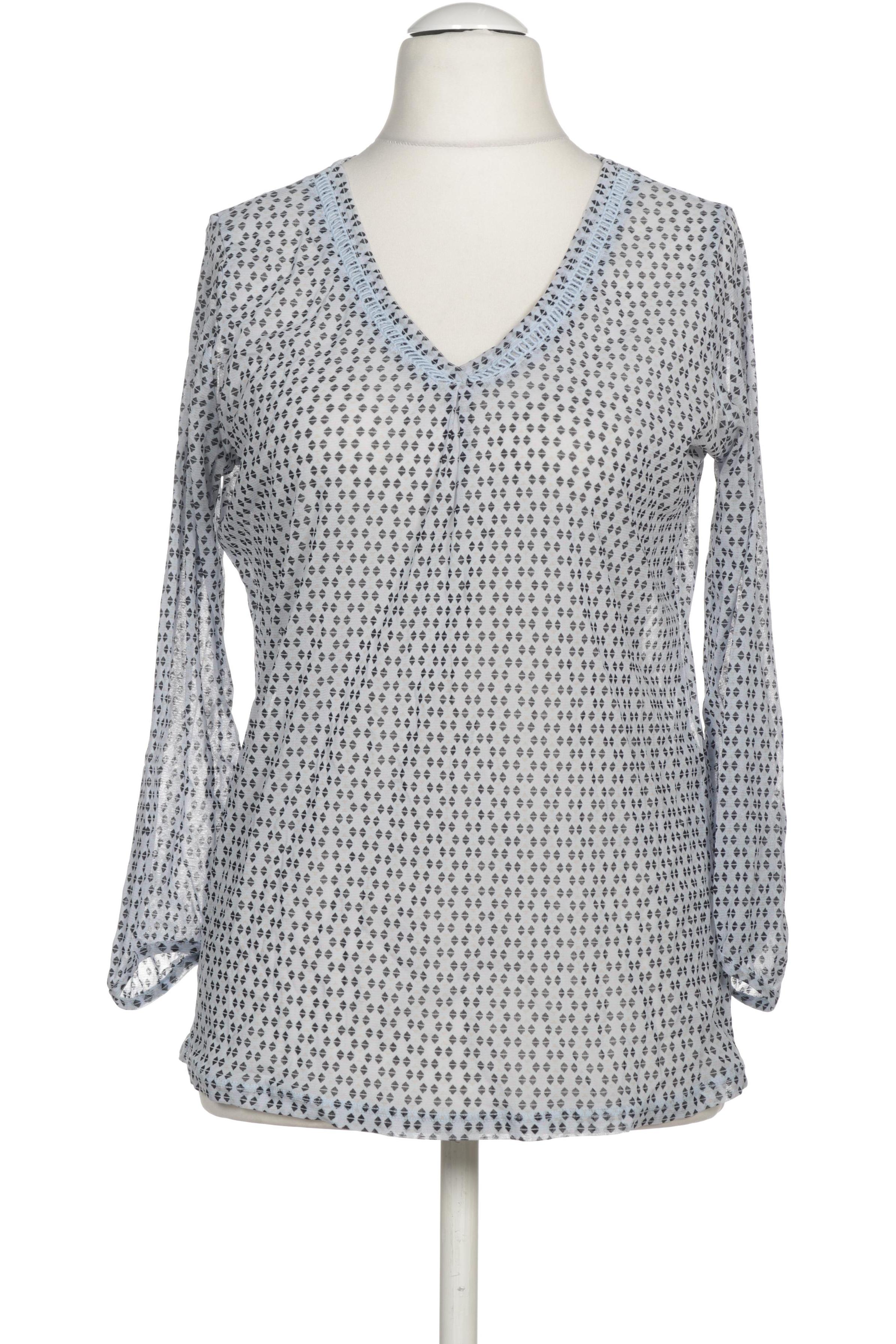 

Comma Damen Langarmshirt, blau, Gr. 40