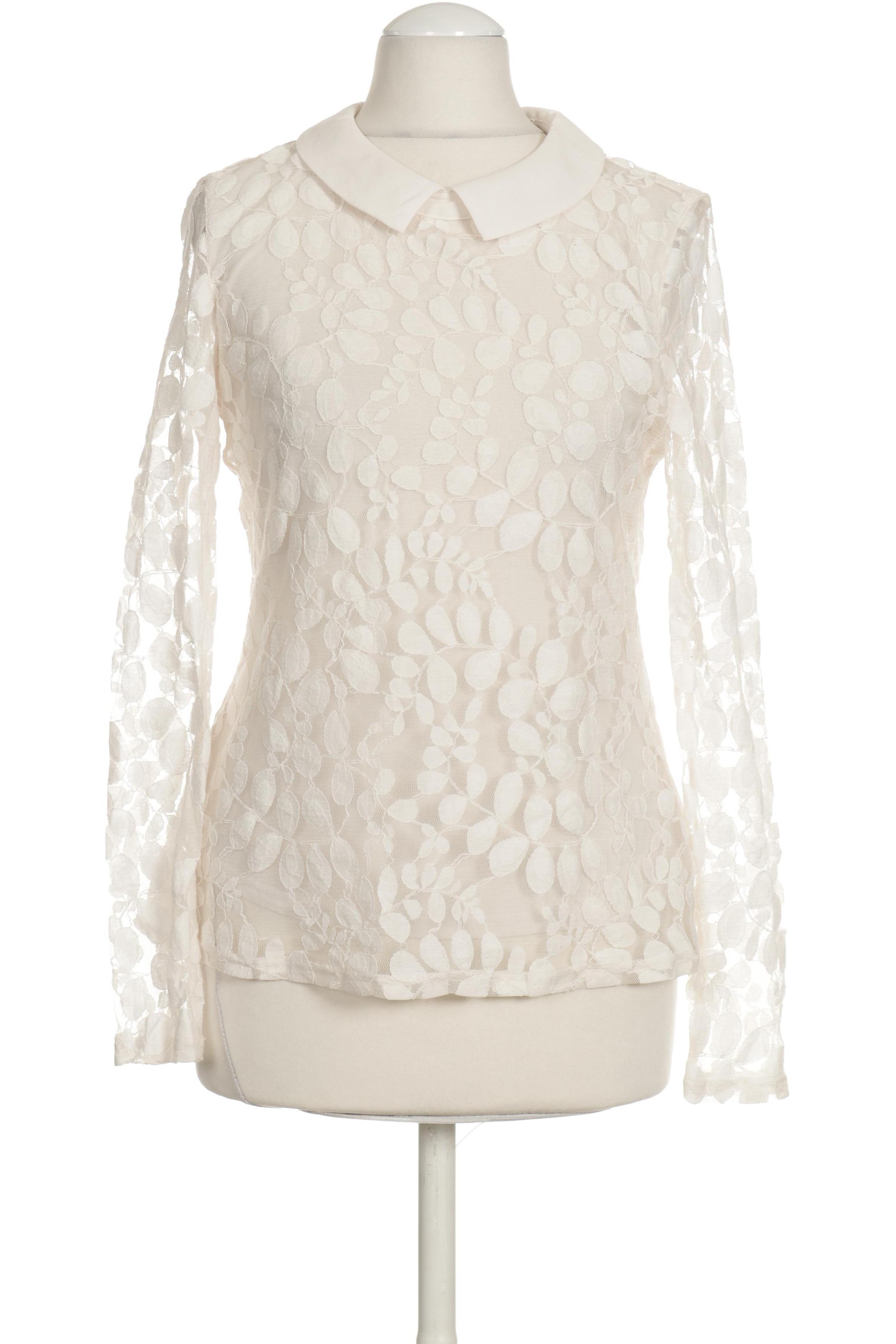 

Comma Damen Langarmshirt, weiß, Gr. 34