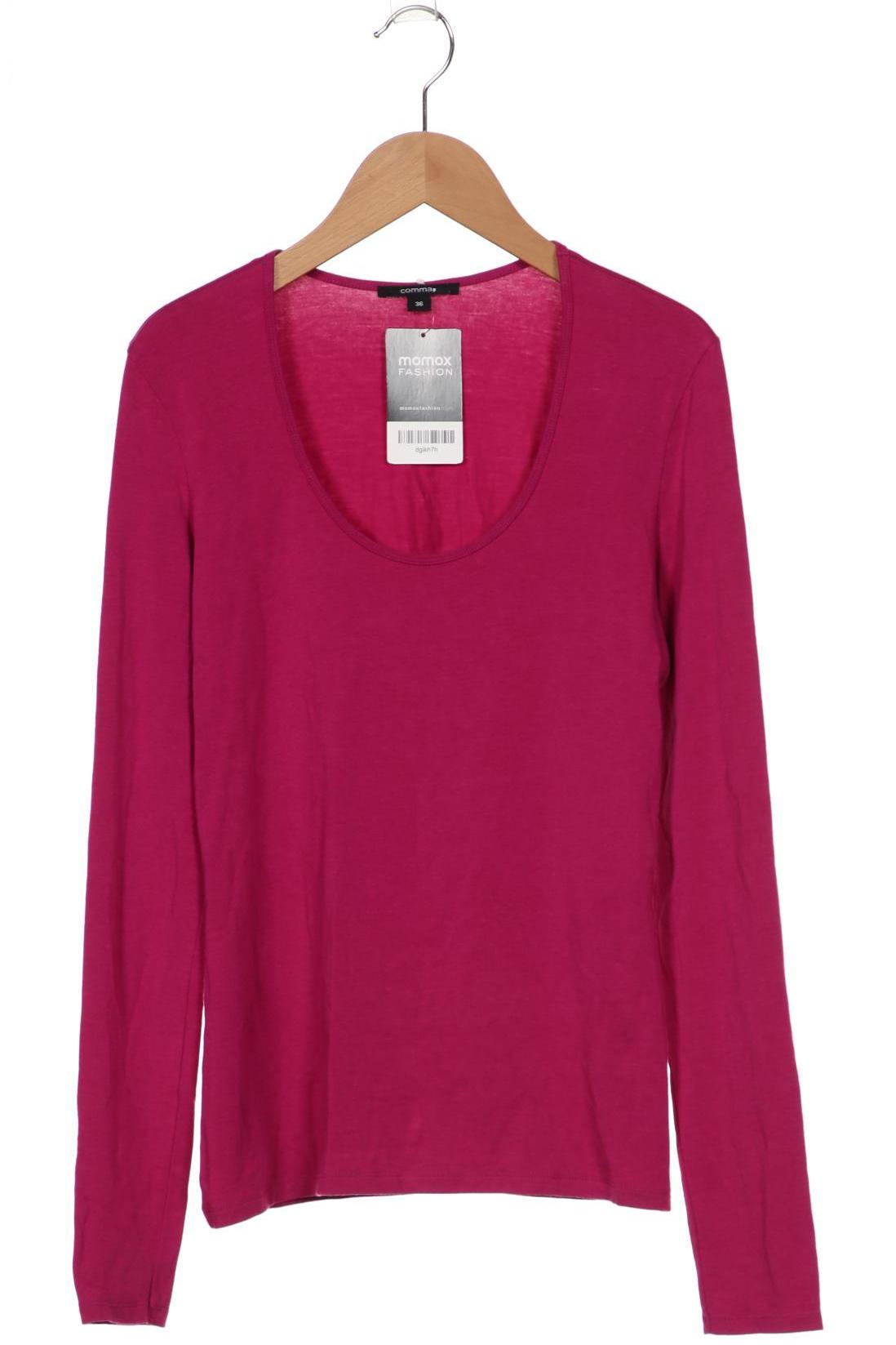 

Comma Damen Langarmshirt, pink