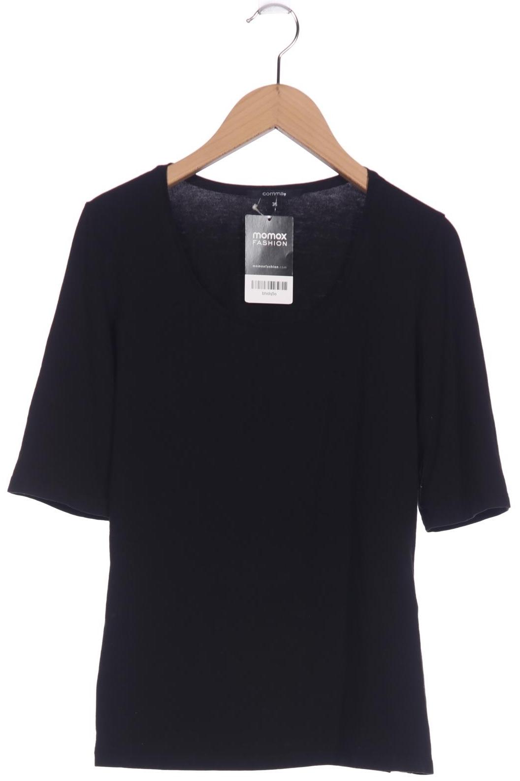 

Comma Damen Langarmshirt, schwarz, Gr. 36