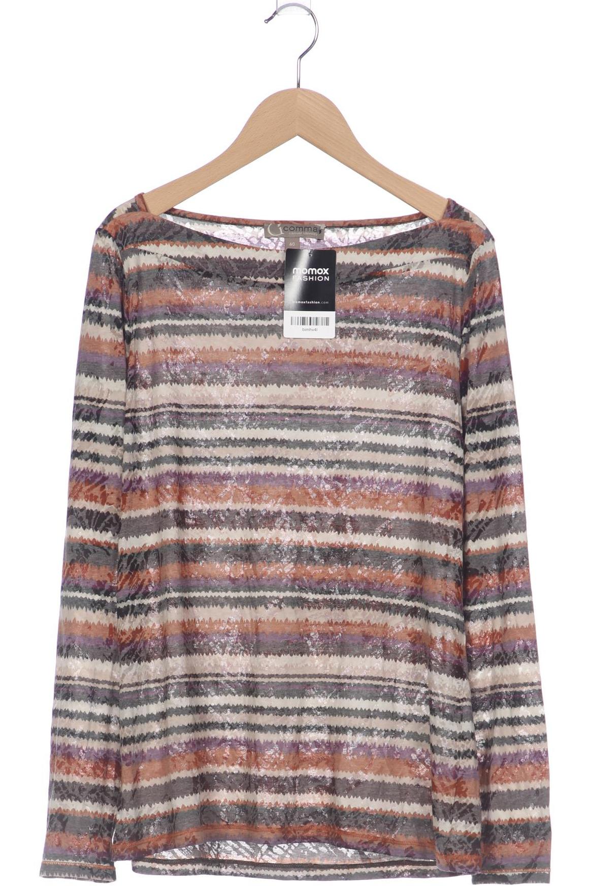 

Comma Damen Langarmshirt, mehrfarbig, Gr. 40