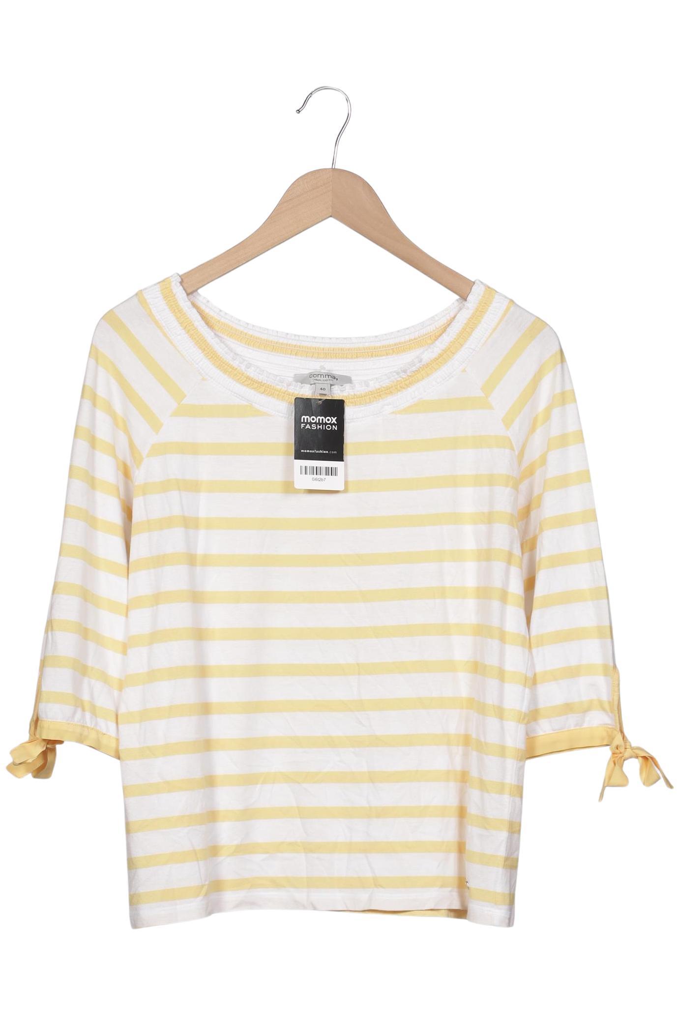 

Comma Damen Langarmshirt, mehrfarbig, Gr. 40